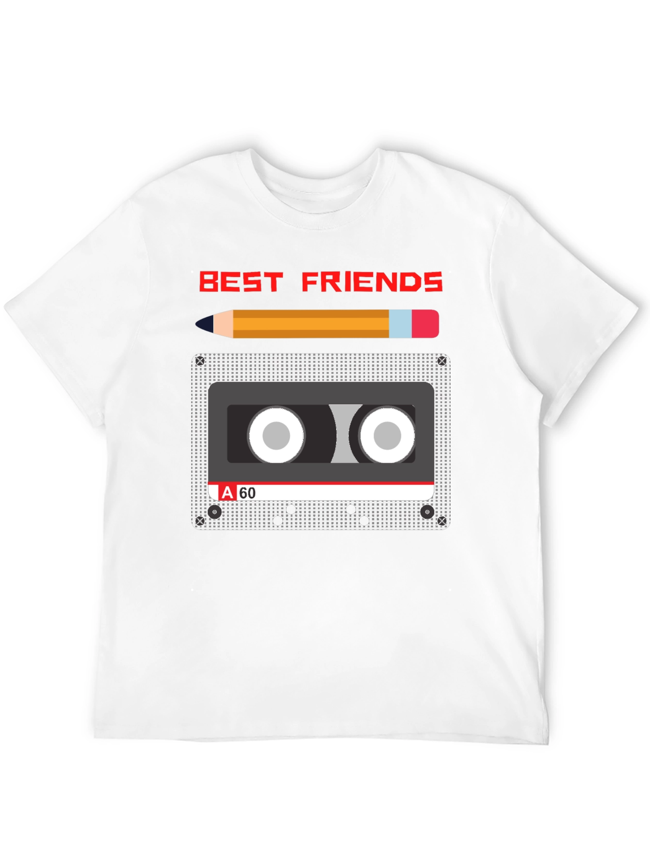 Best Friends Cassette Tape Graphic Tee
