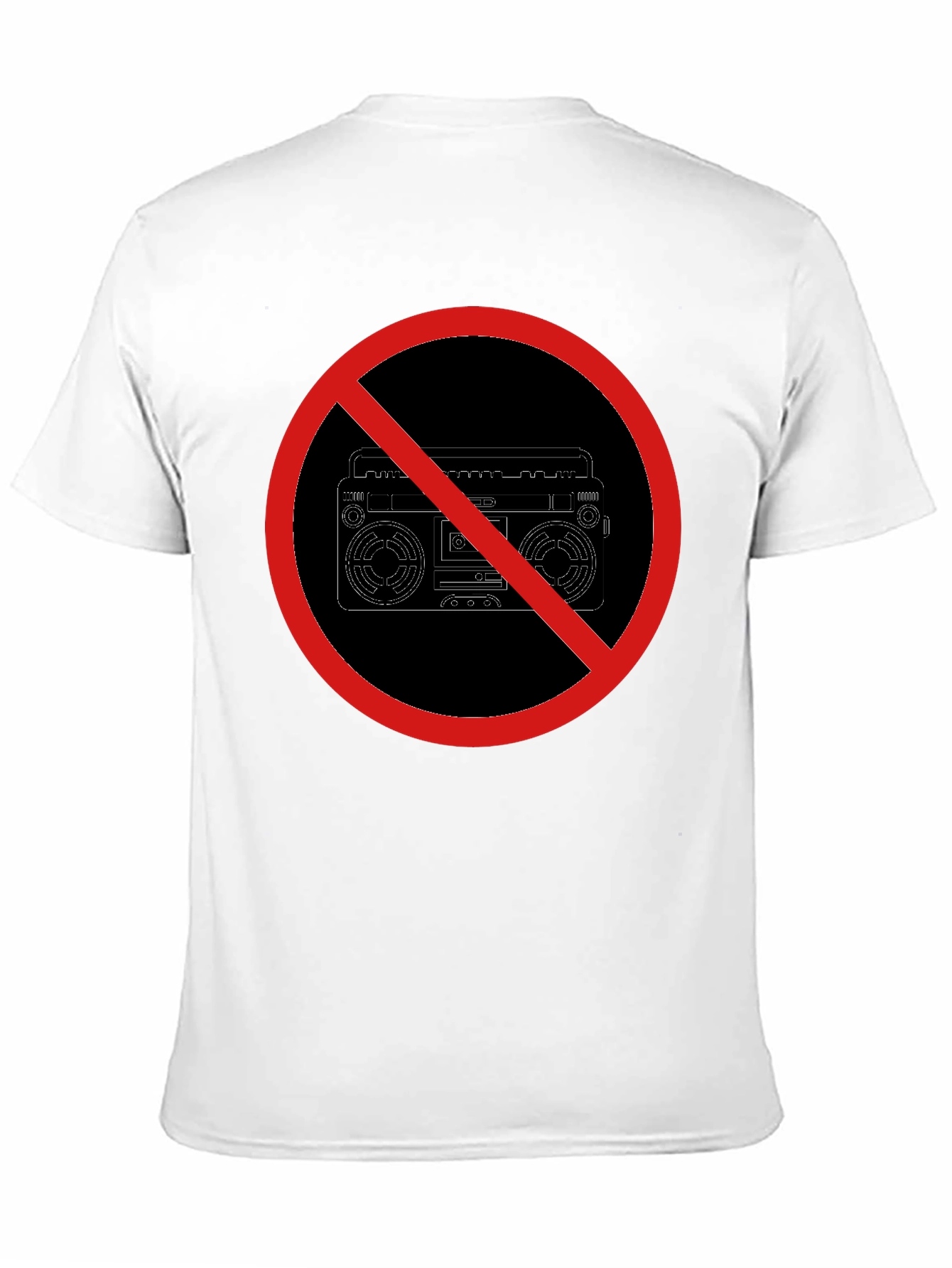 No Boombox Graphic Tee