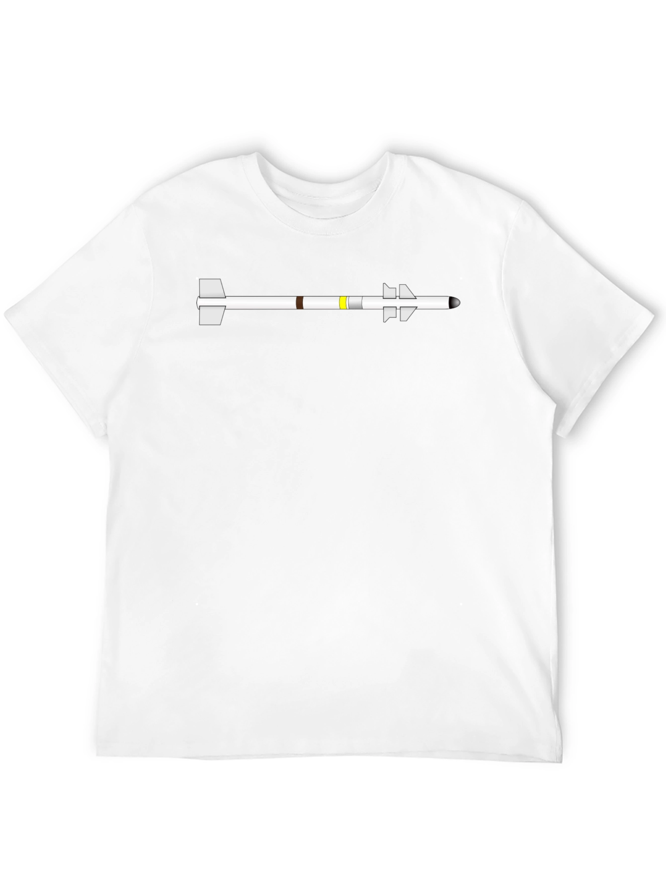 Missile Graphic T-Shirt - Cool Aviation Tee