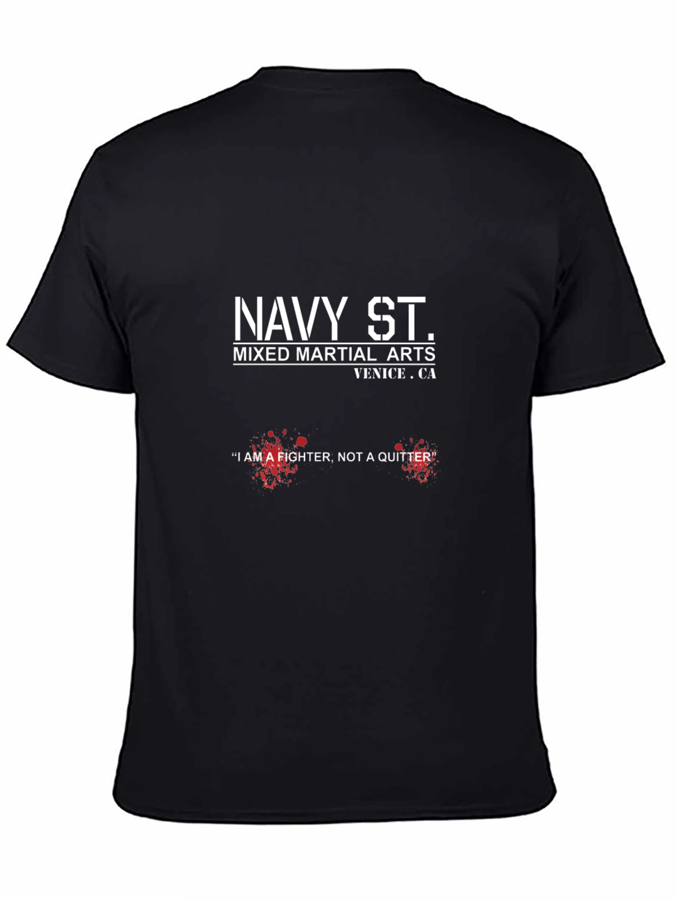 Navy St. MMA Graphic T-Shirt