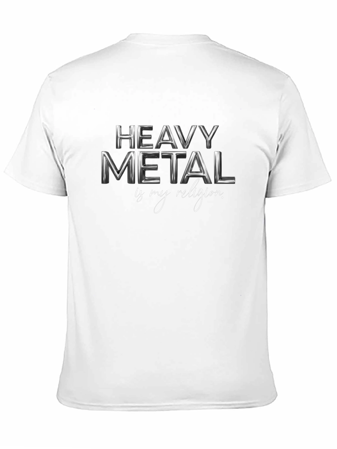 Heavy Metal is My Religion Black T-Shirt
