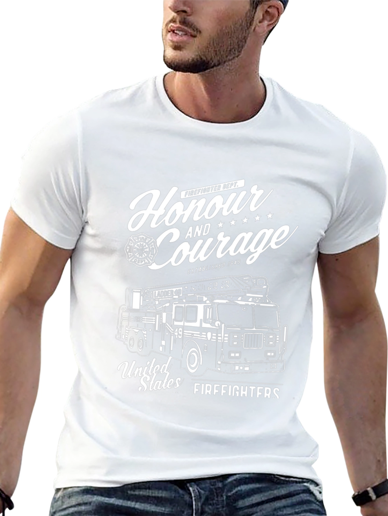 Honour and Courage Firefighter T-Shirt