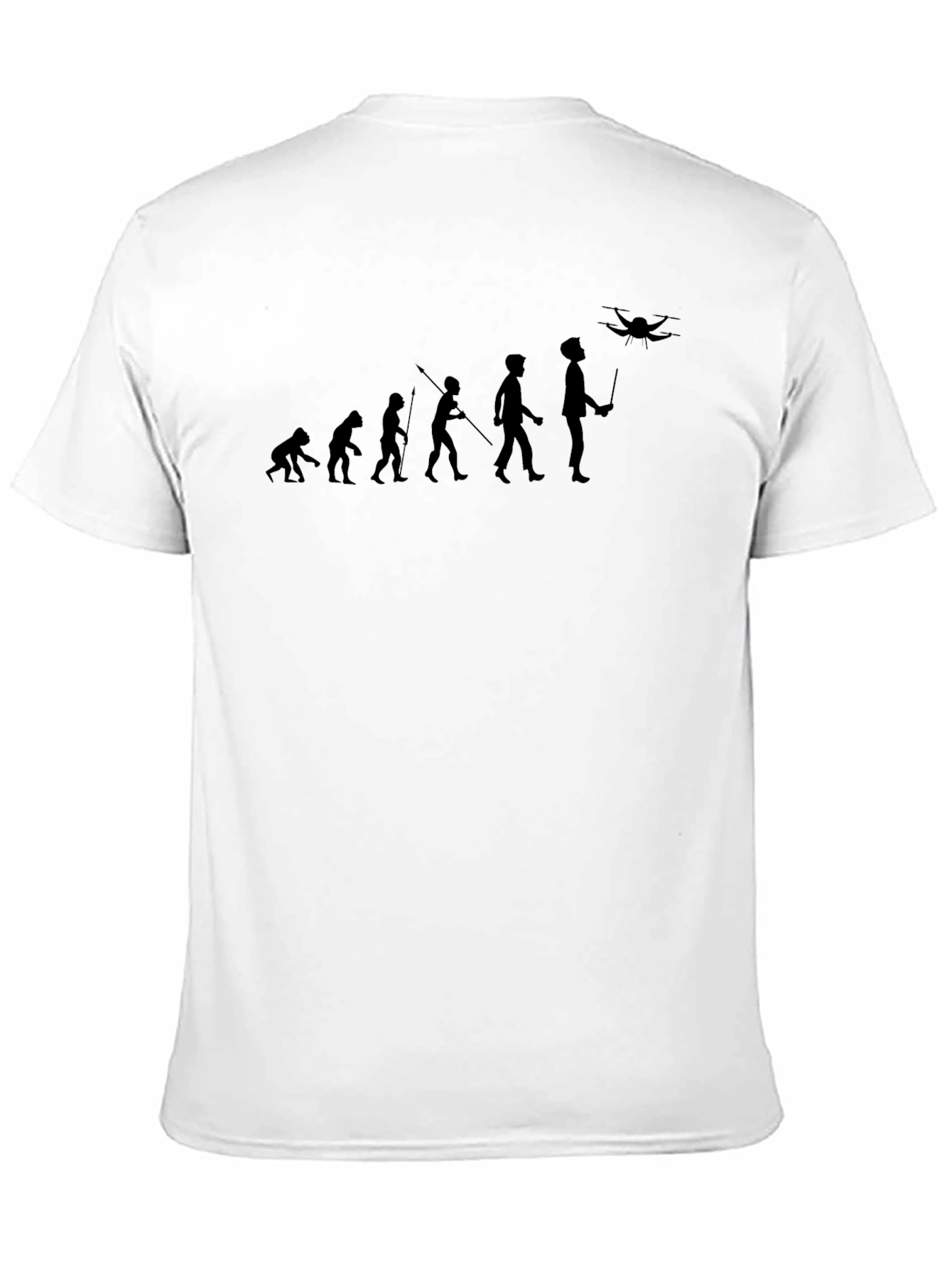 Evolution of Man to Drone Pilot T-Shirt