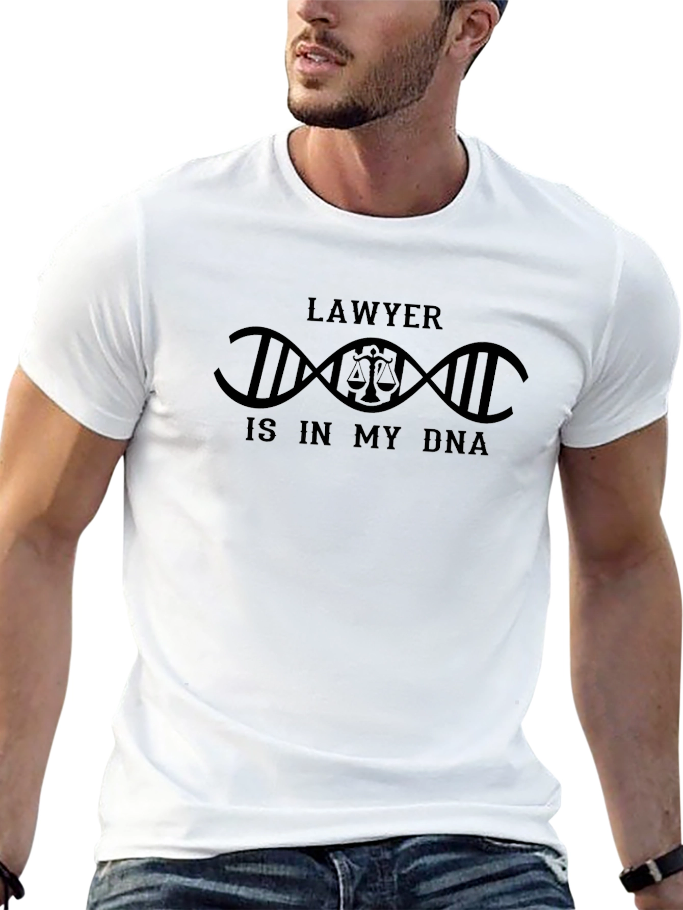 Lawyer Is In My DNA Graphic Tee