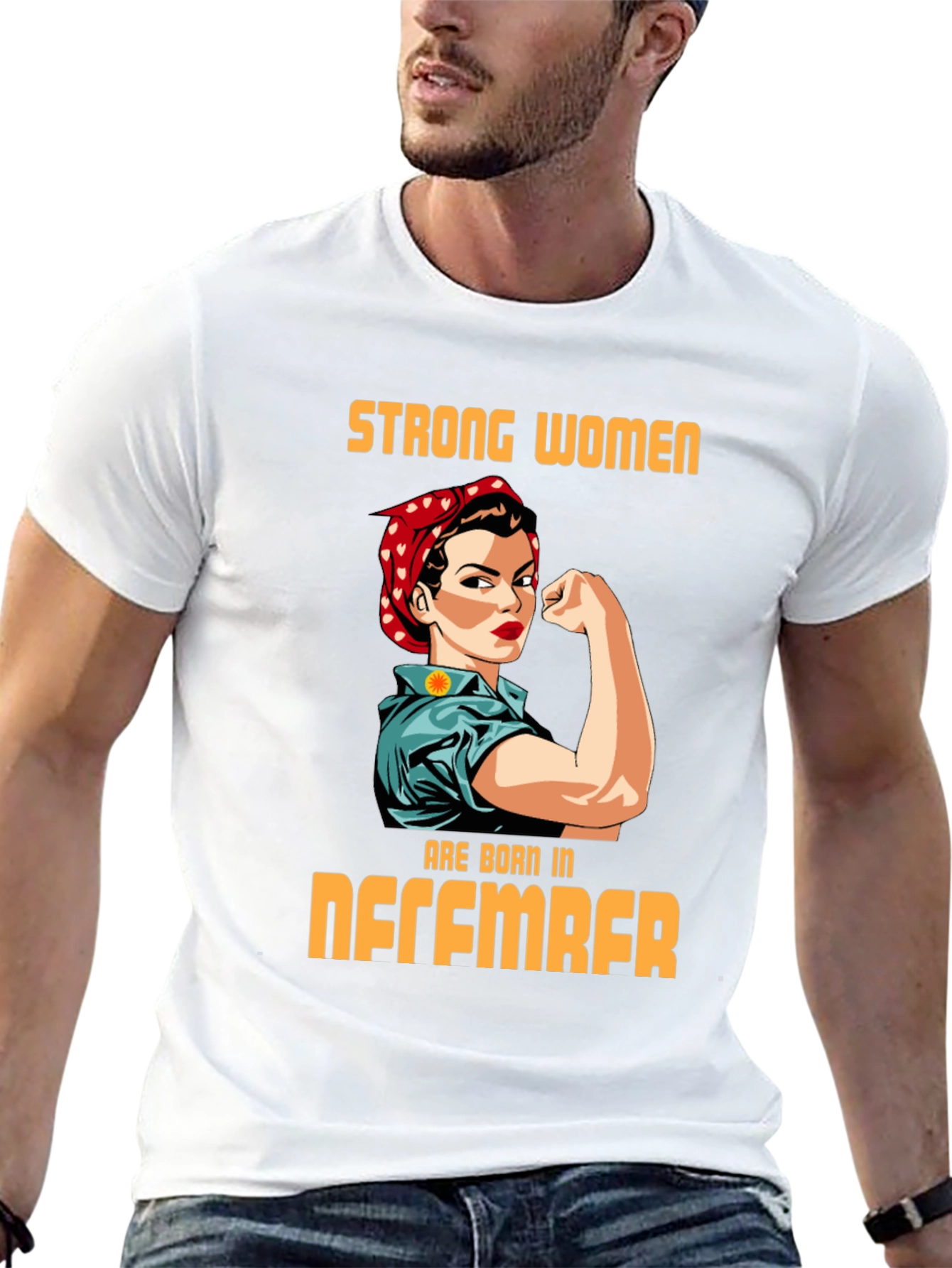 Strong Women Born in December Graphic T-Shirt