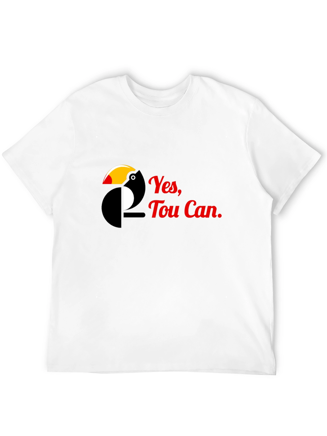 Yes Toucan - Black Graphic T-Shirt