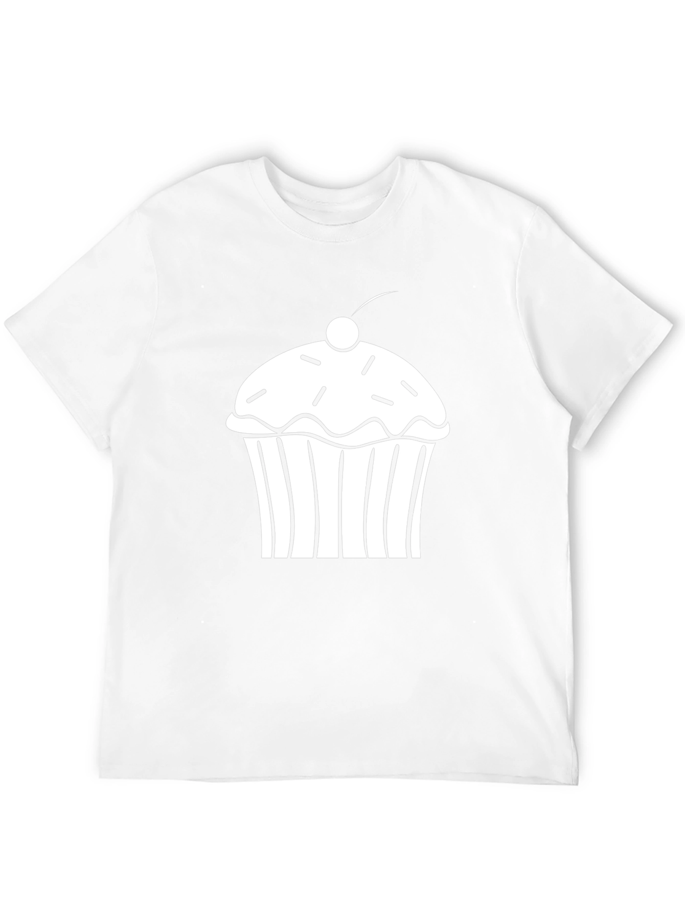 Cupcake Graphic Tee - Fun & Casual