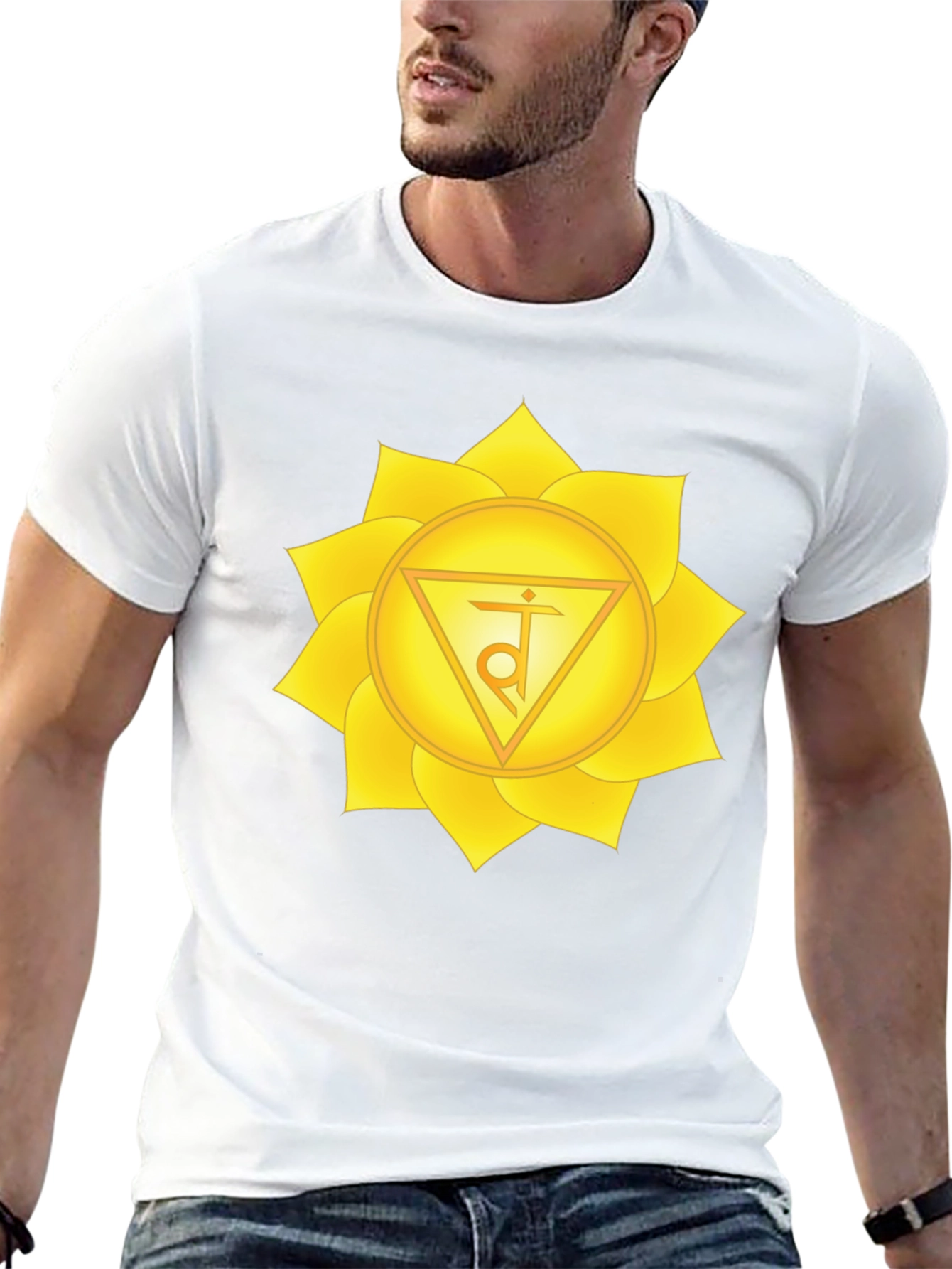 Solar Plexus Chakra T-Shirt - Spiritual Energy Design