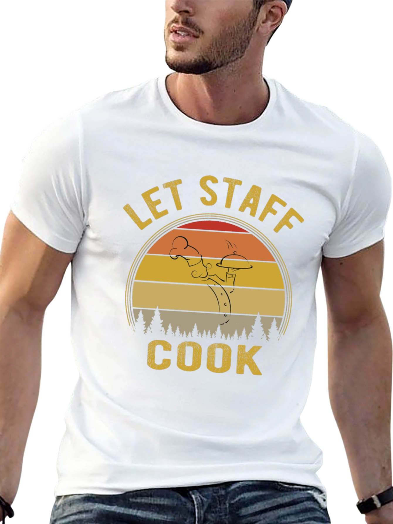 Let Staff Cook Graphic Tee