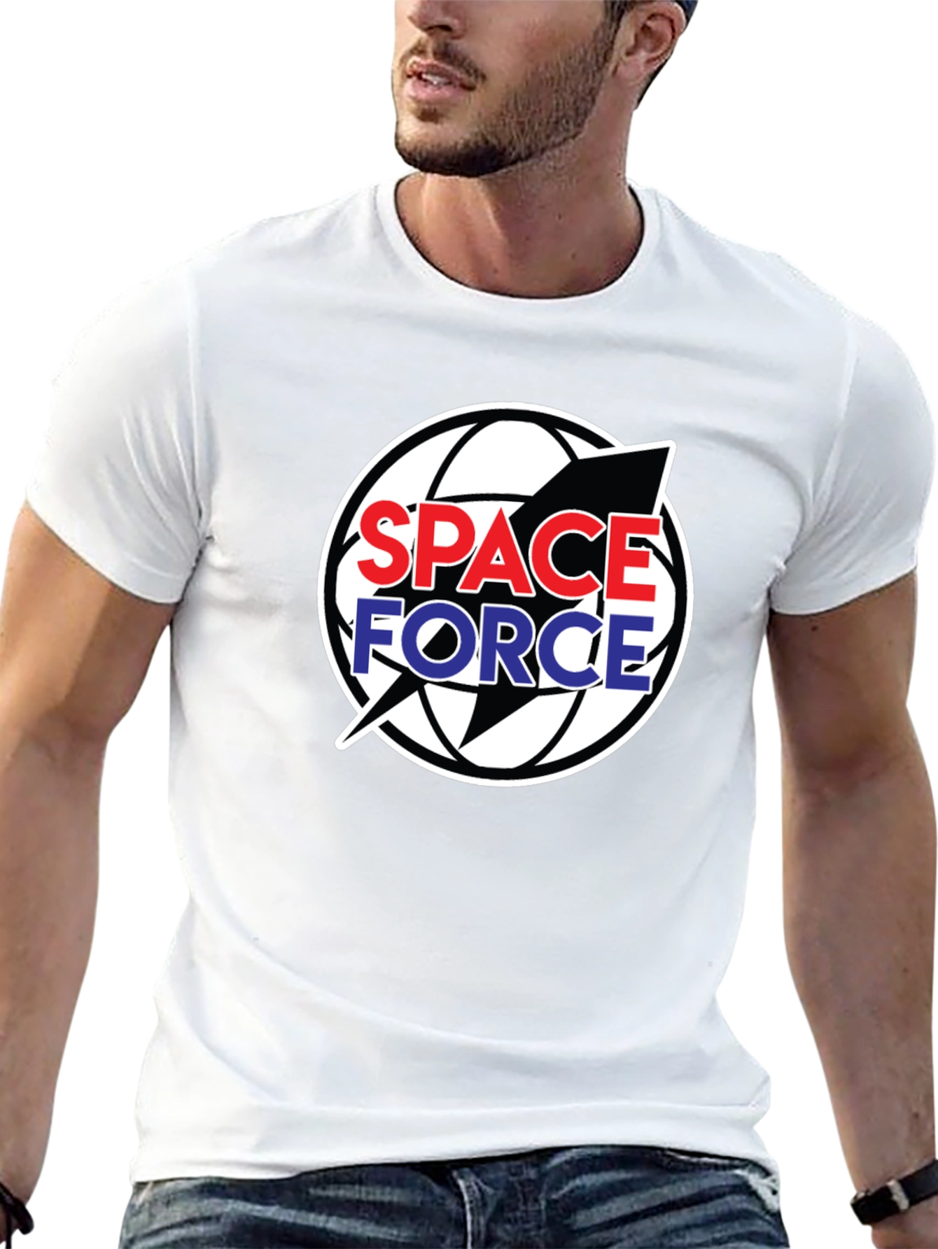 Space Force T-Shirt - Rocket Design