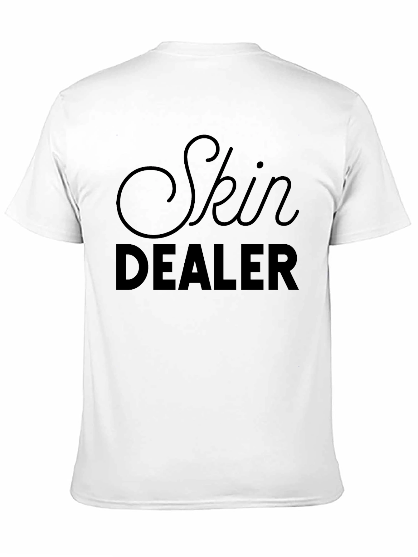 Skin Dealer Black Graphic Tee