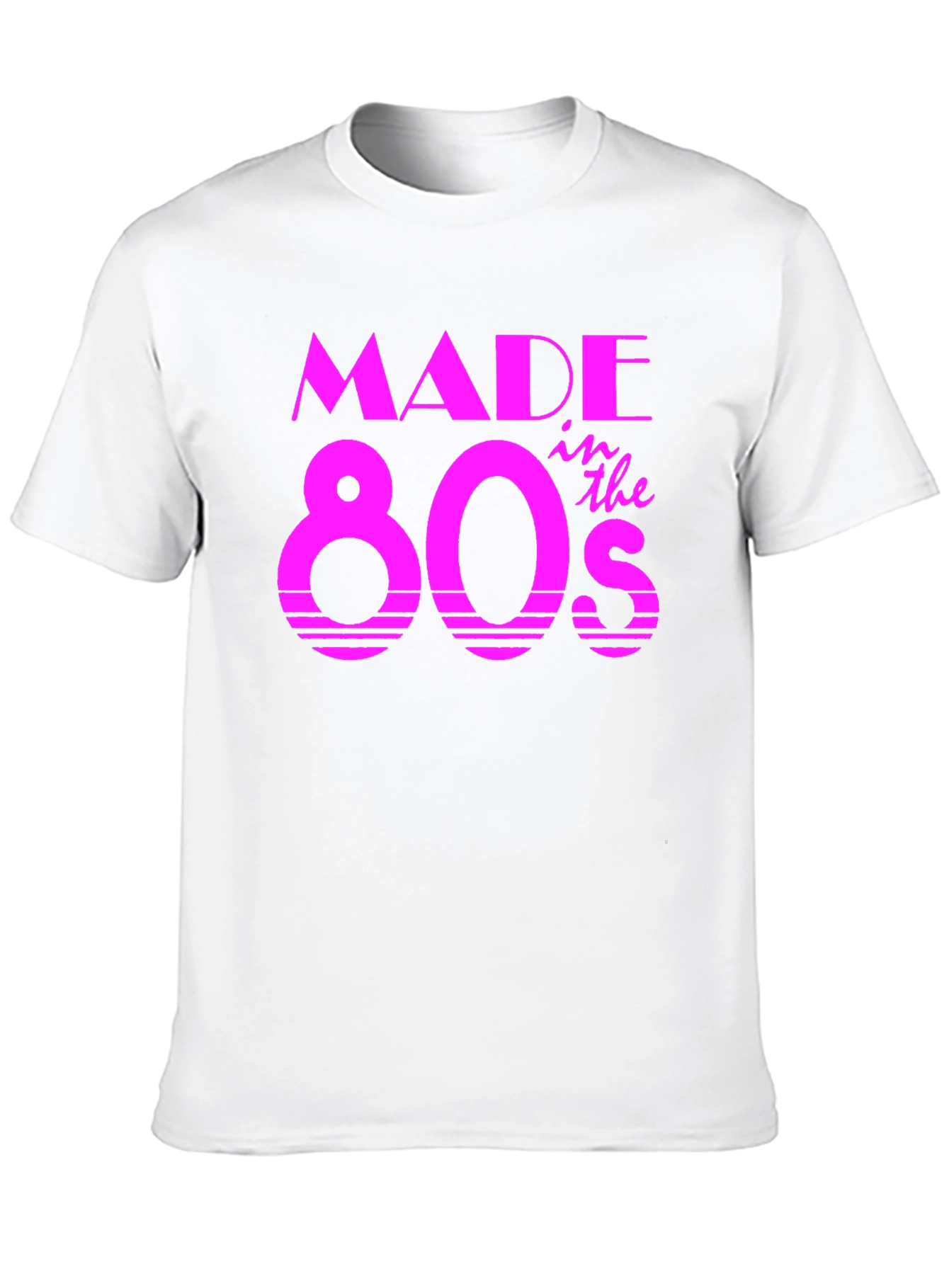 Made in the 80s Black Graphic T-Shirt