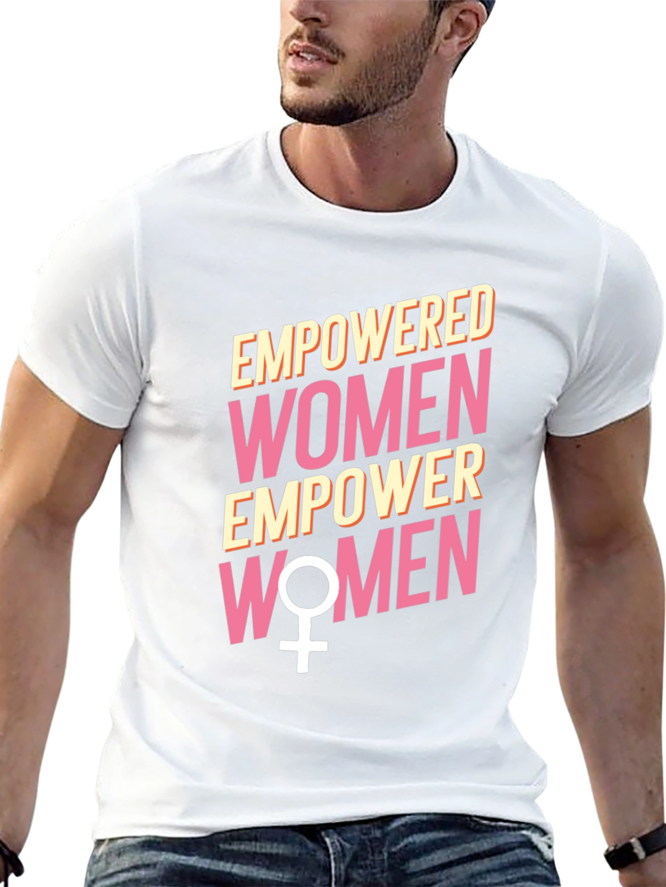 Empowered Women Graphic Tee - Black
