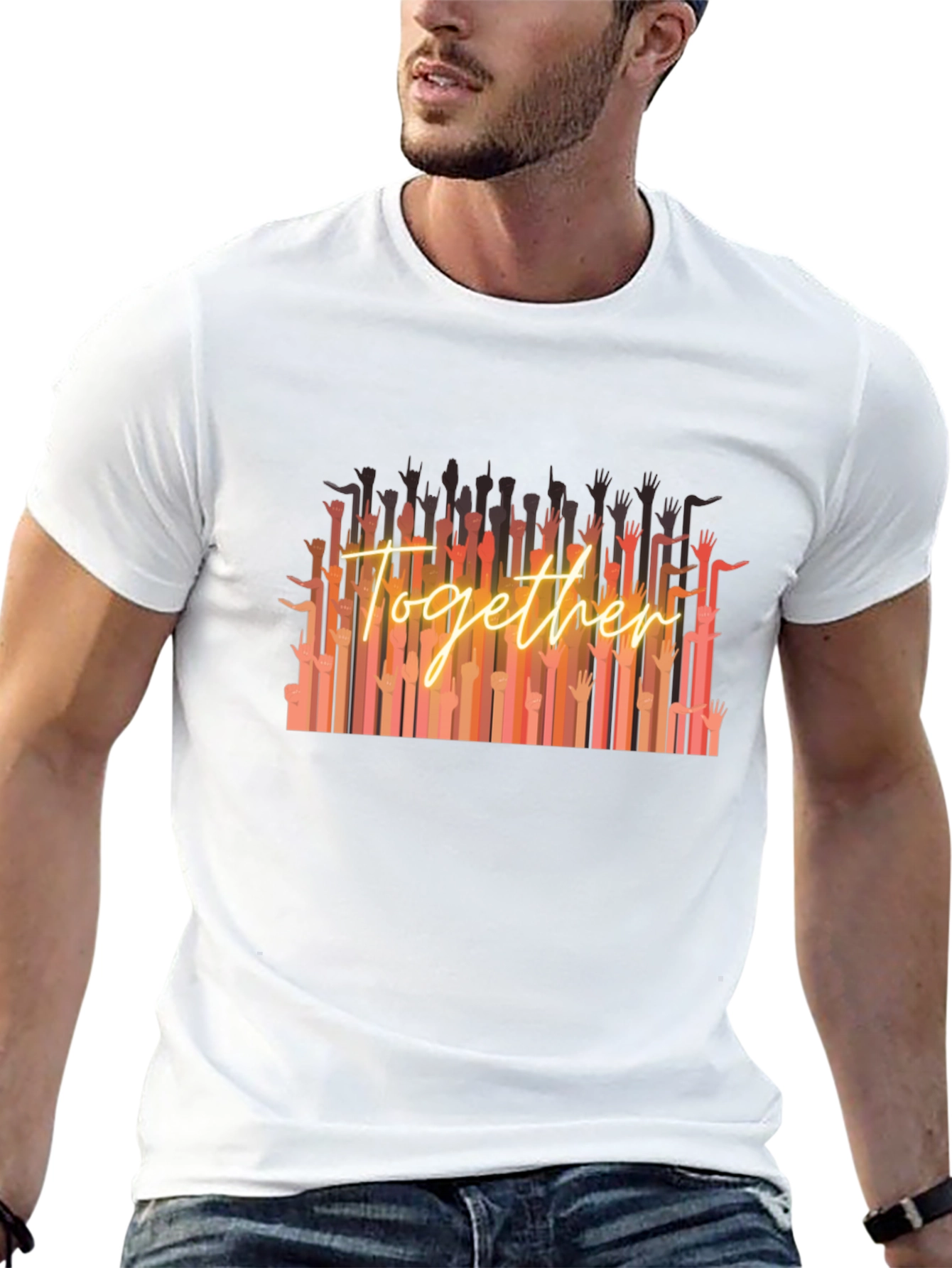 Together Graphic T-Shirt - Black