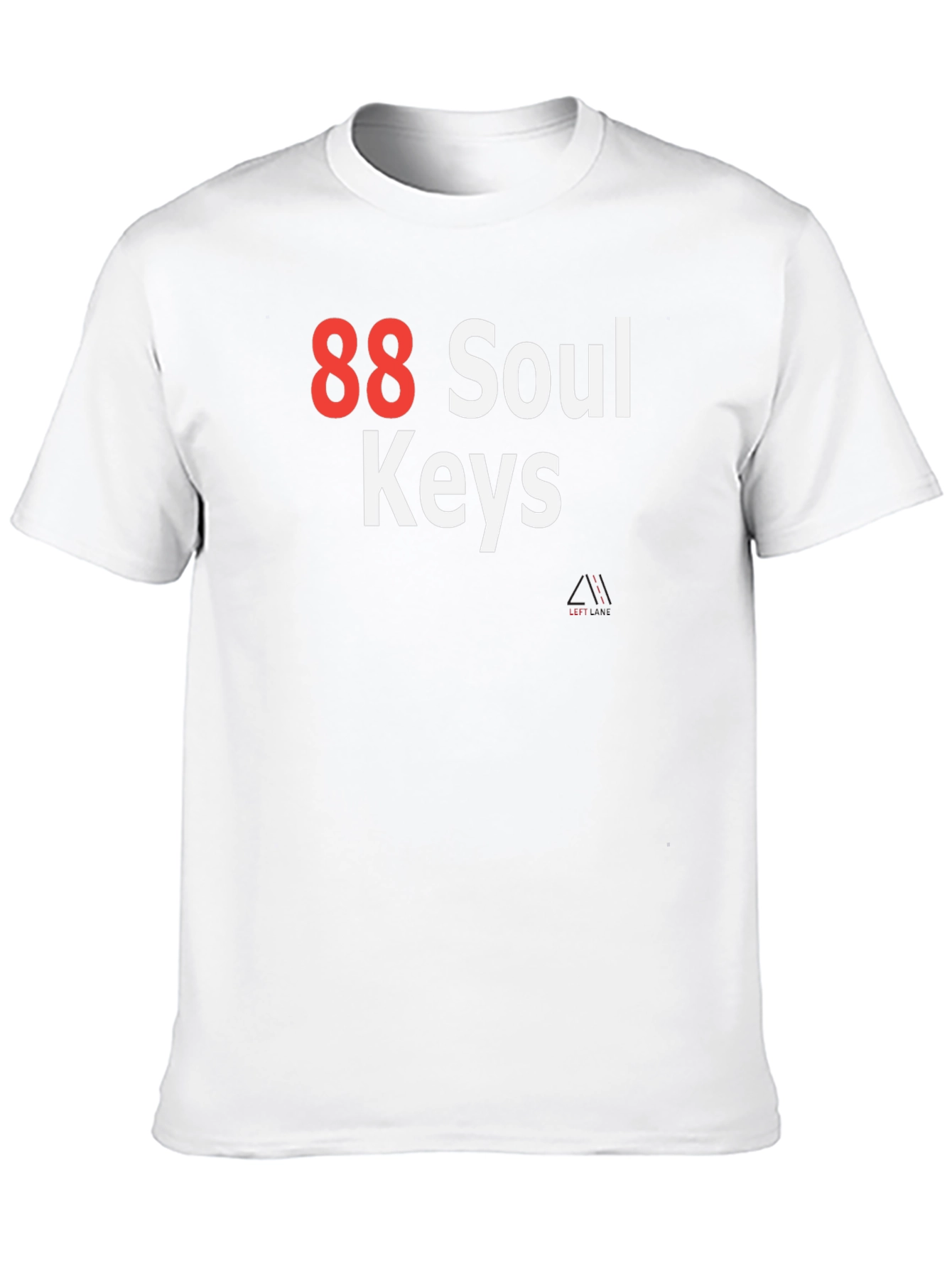 88 Soul Keys Black Graphic Tee