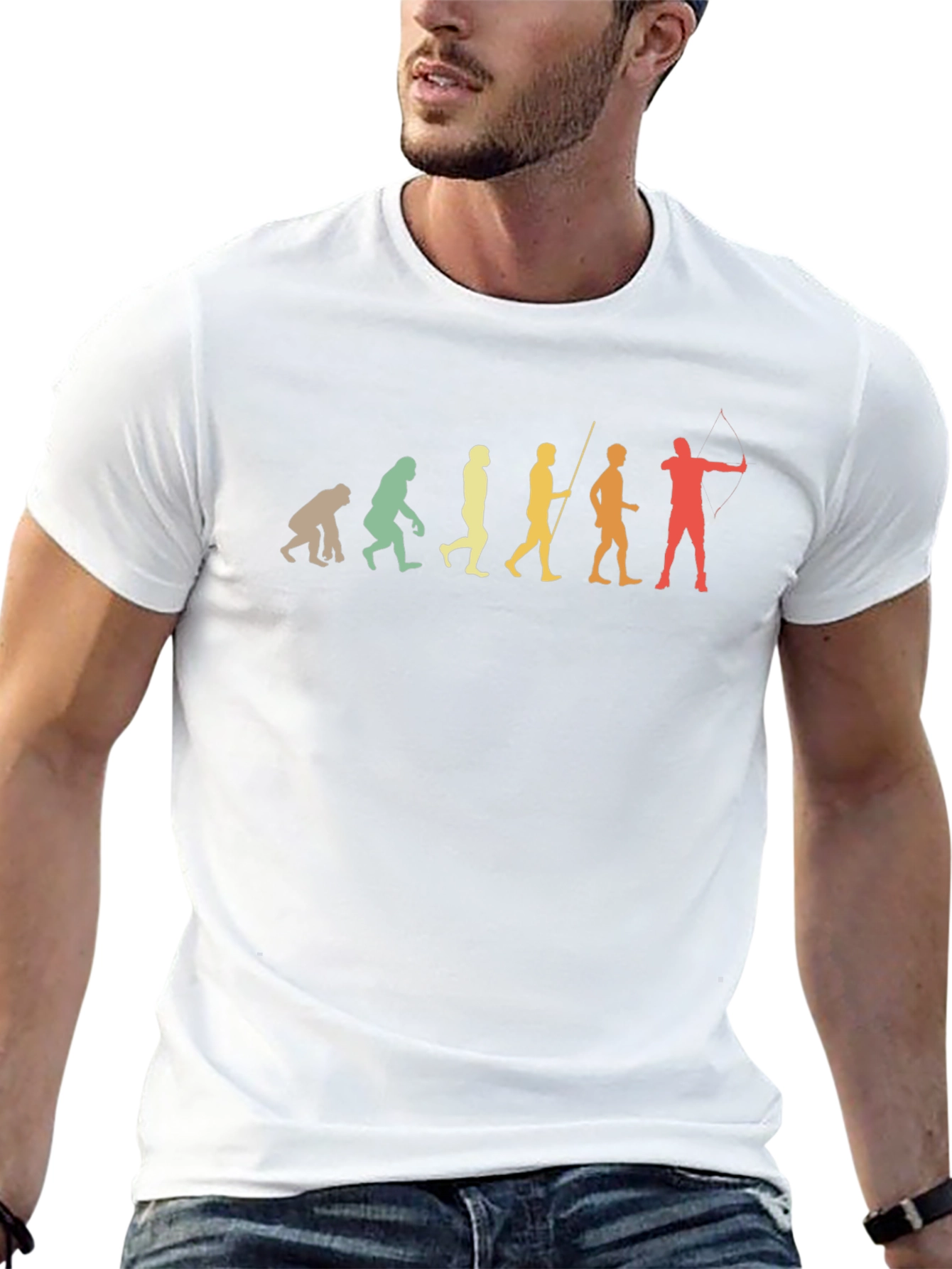 Evolution of Archery T-Shirt