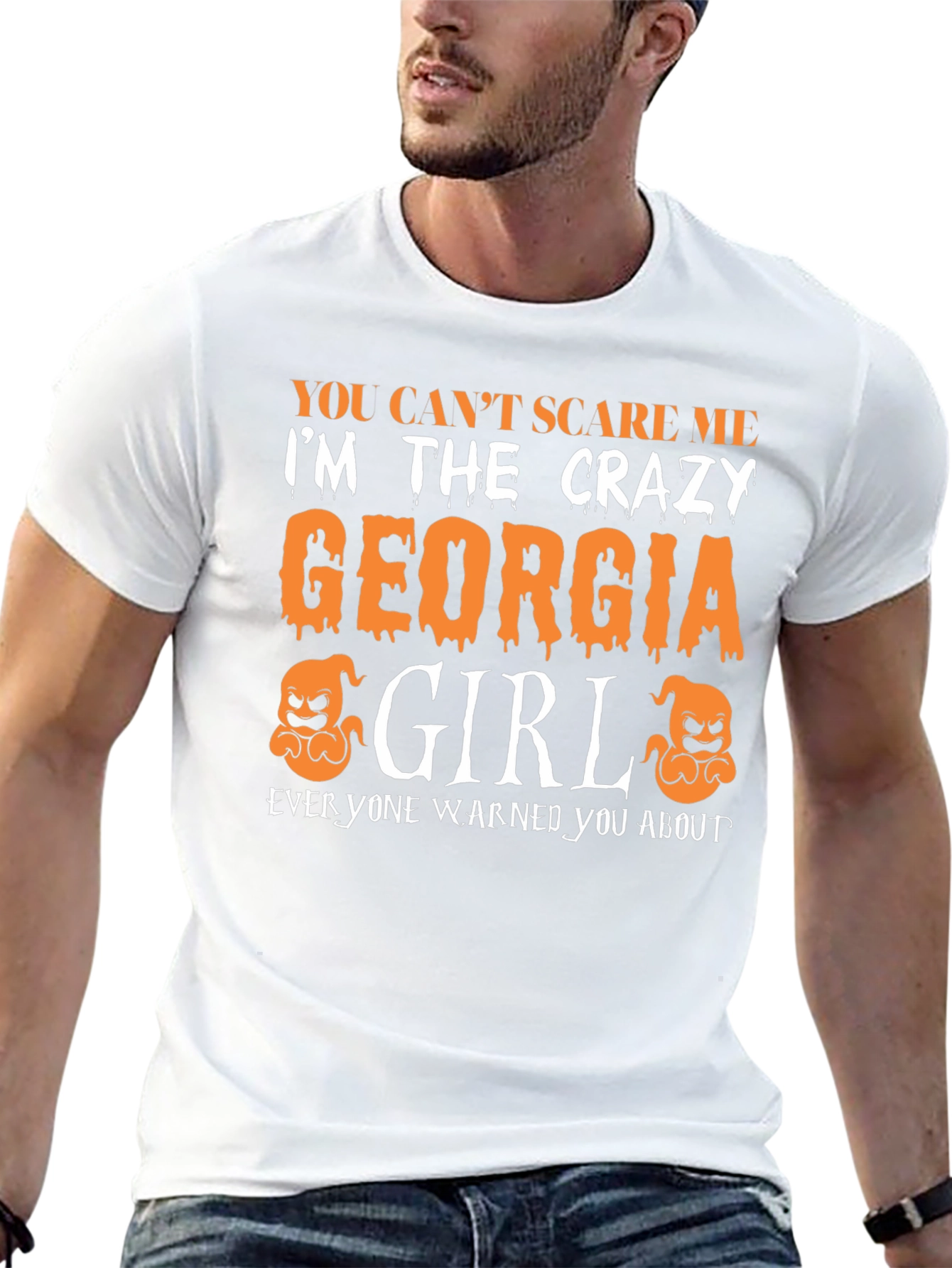 Crazy Georgia Girl Halloween T-Shirt
