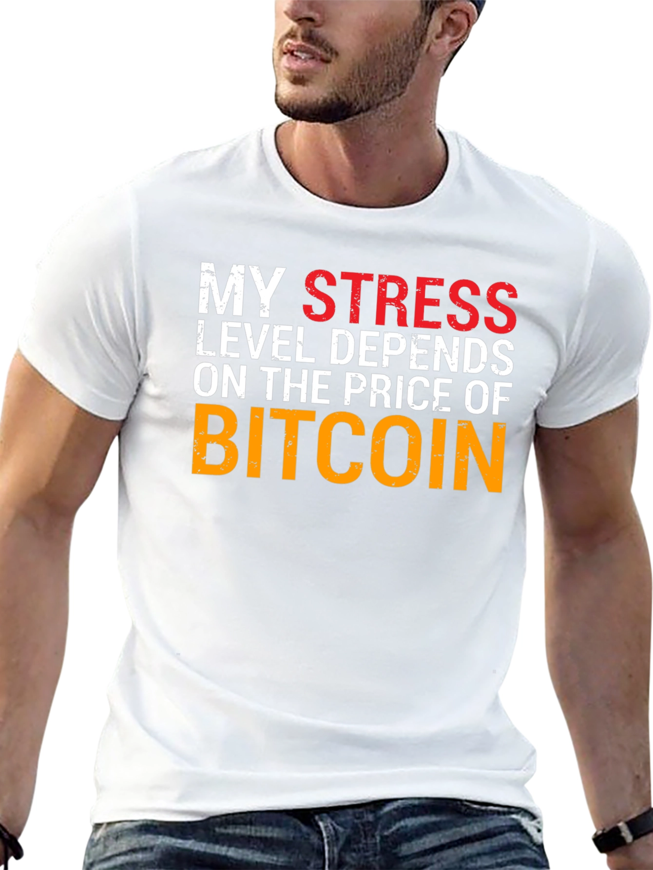 Bitcoin Stress Level T-Shirt