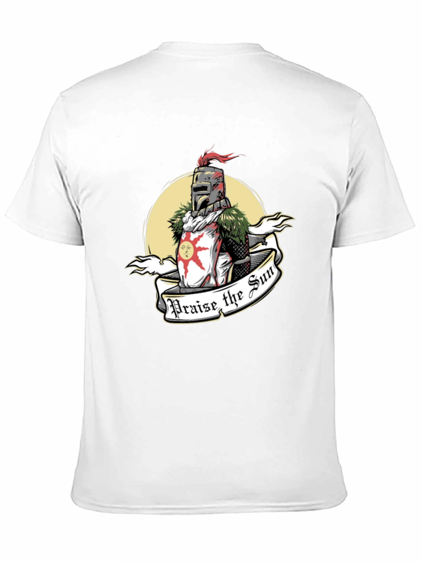Praise the Sun Knight T-Shirt - Dark Souls Inspired