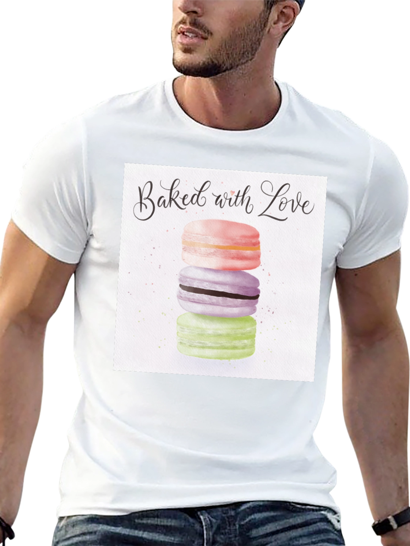 Baked With Love Macarons T-Shirt
