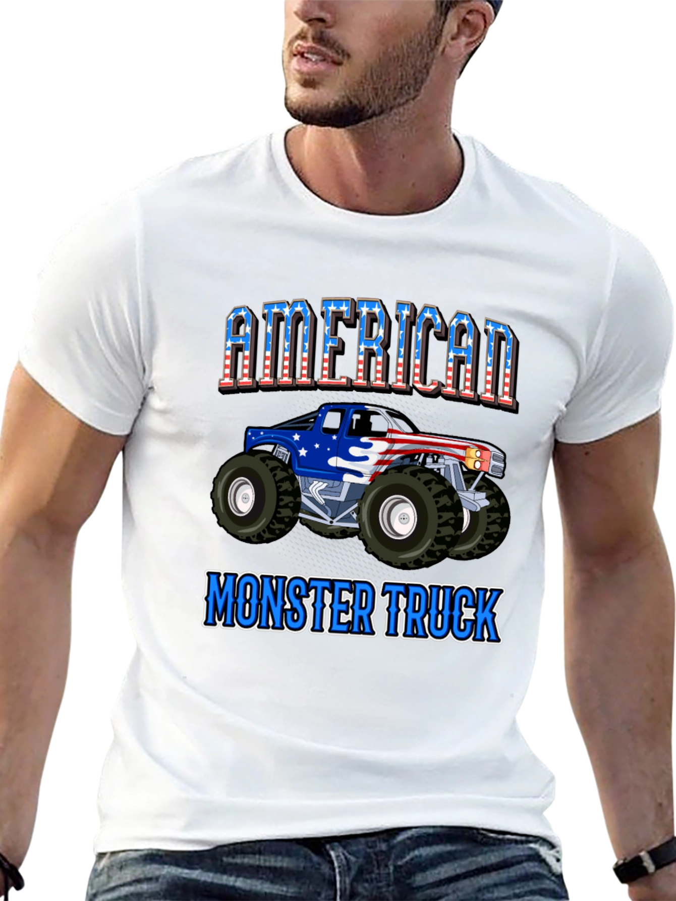 American Monster Truck T-Shirt