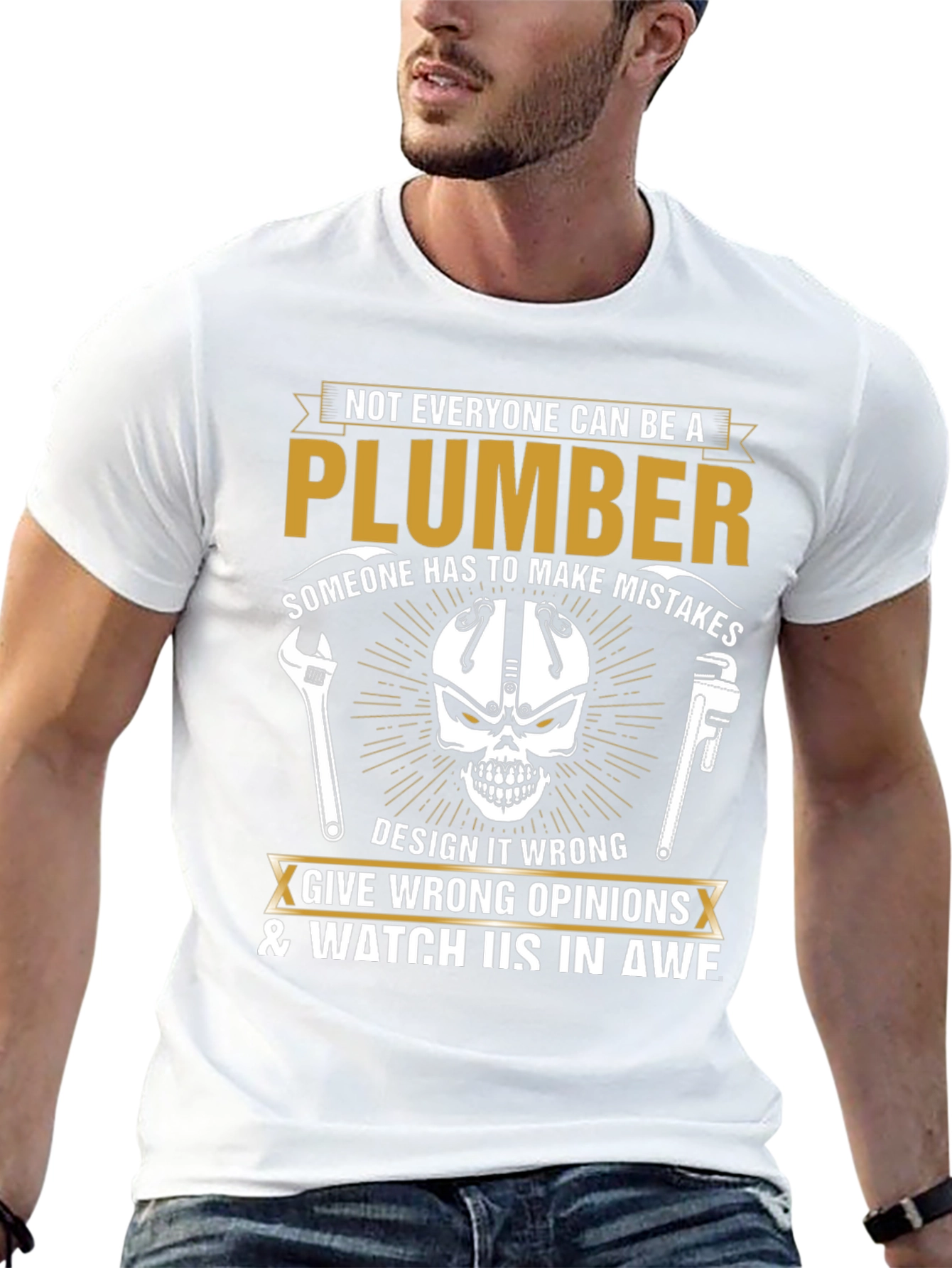 Plumber T-Shirt - Humorous Graphic Tee