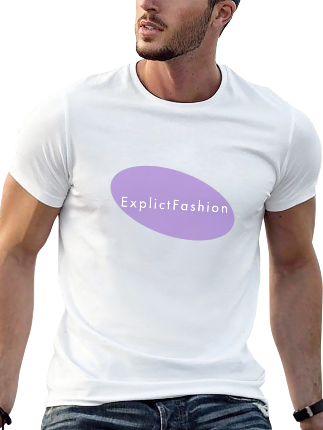 Explicit Fashion Tee - Stylish Black T-Shirt