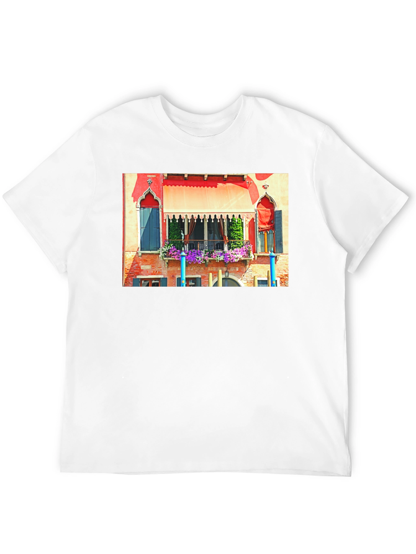 Venice Balcony Art T-Shirt