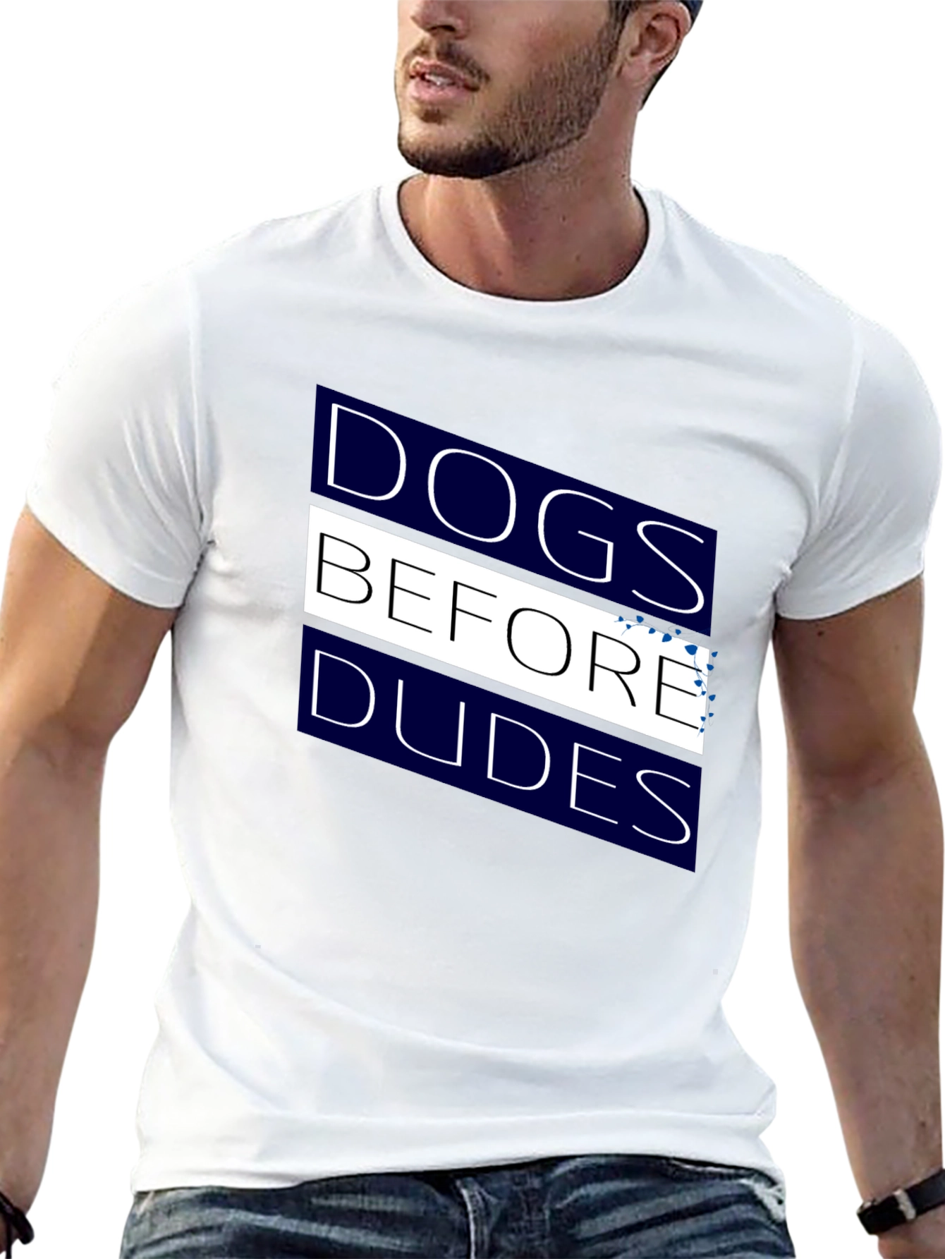 Dogs Before Dudes Graphic T-Shirt