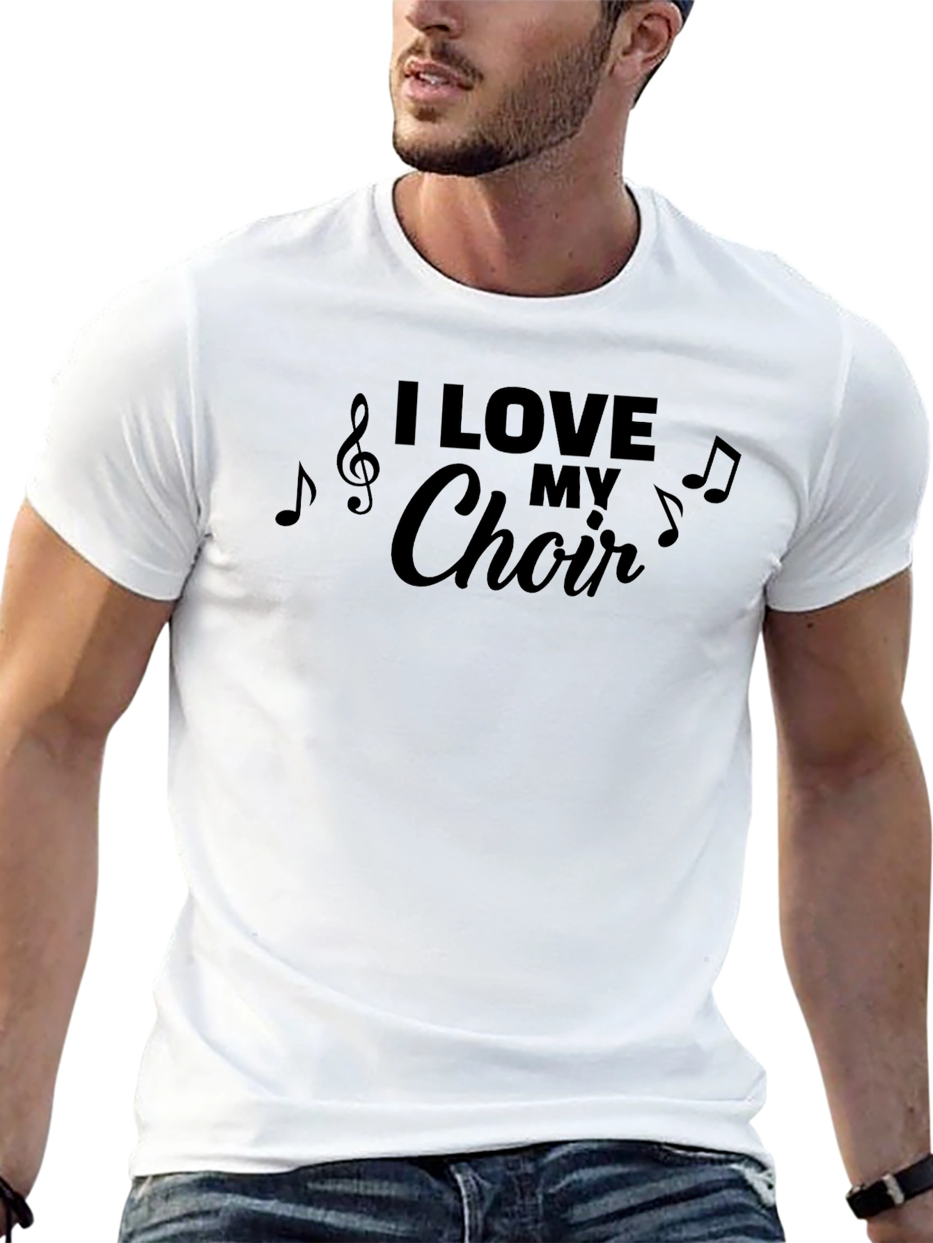 I Love My Choir T-Shirt Music Lover Gift