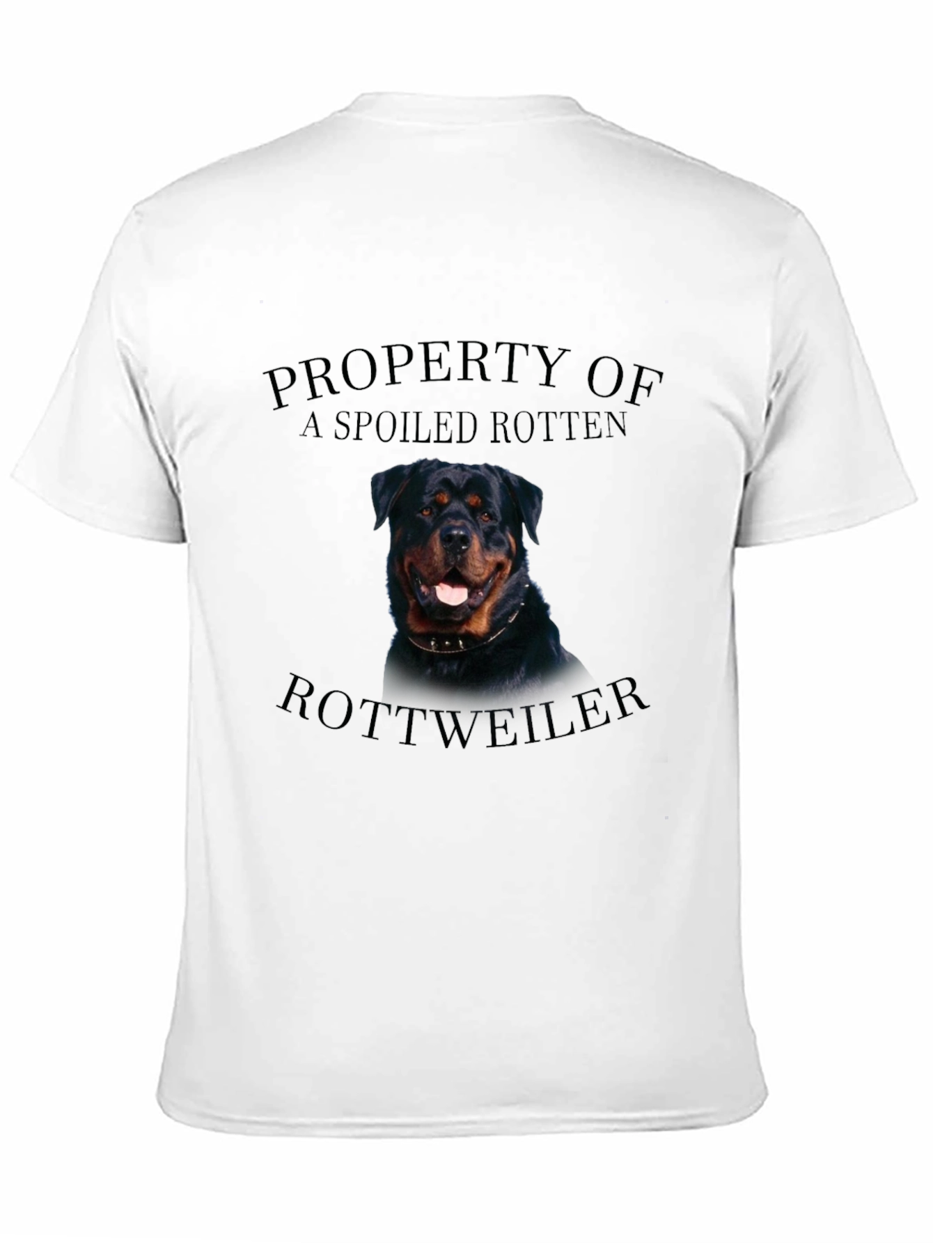 Spoiled Rotten Rottweiler T-Shirt - Dog Lover Tee