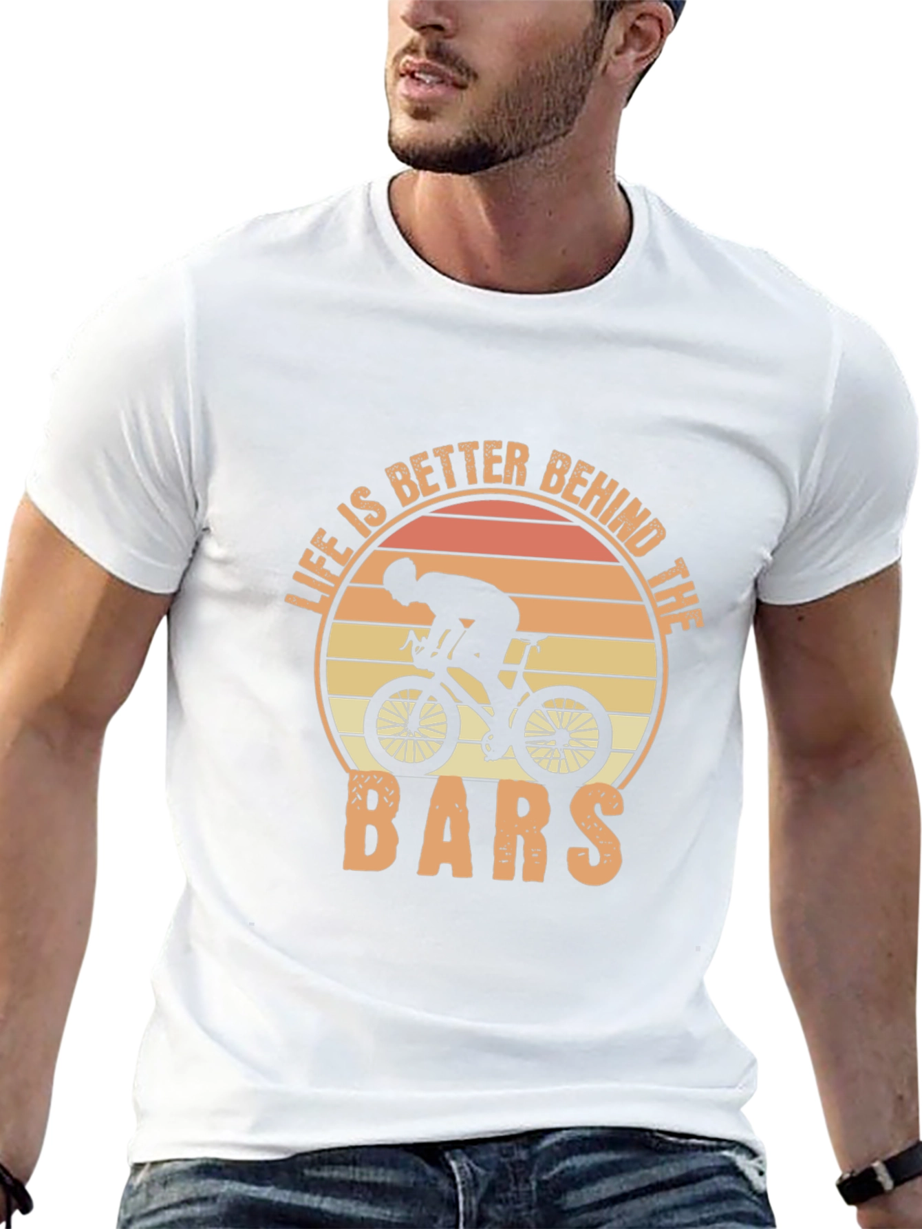 Life Behind the Bars Cycling T-Shirt