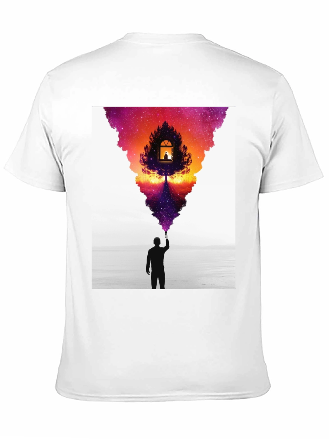 Dreamscape Graphic Tee - Mens Black T-Shirt