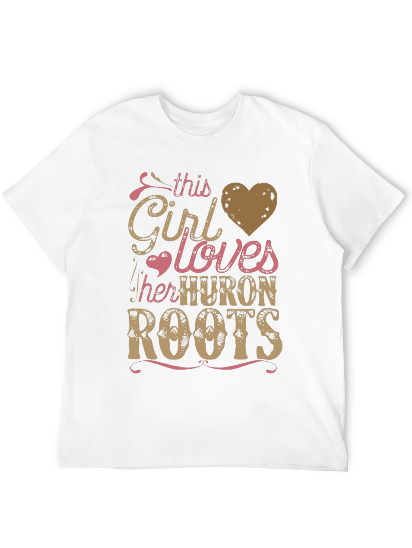 This Girl Loves Her Huron Roots Graphic Tee