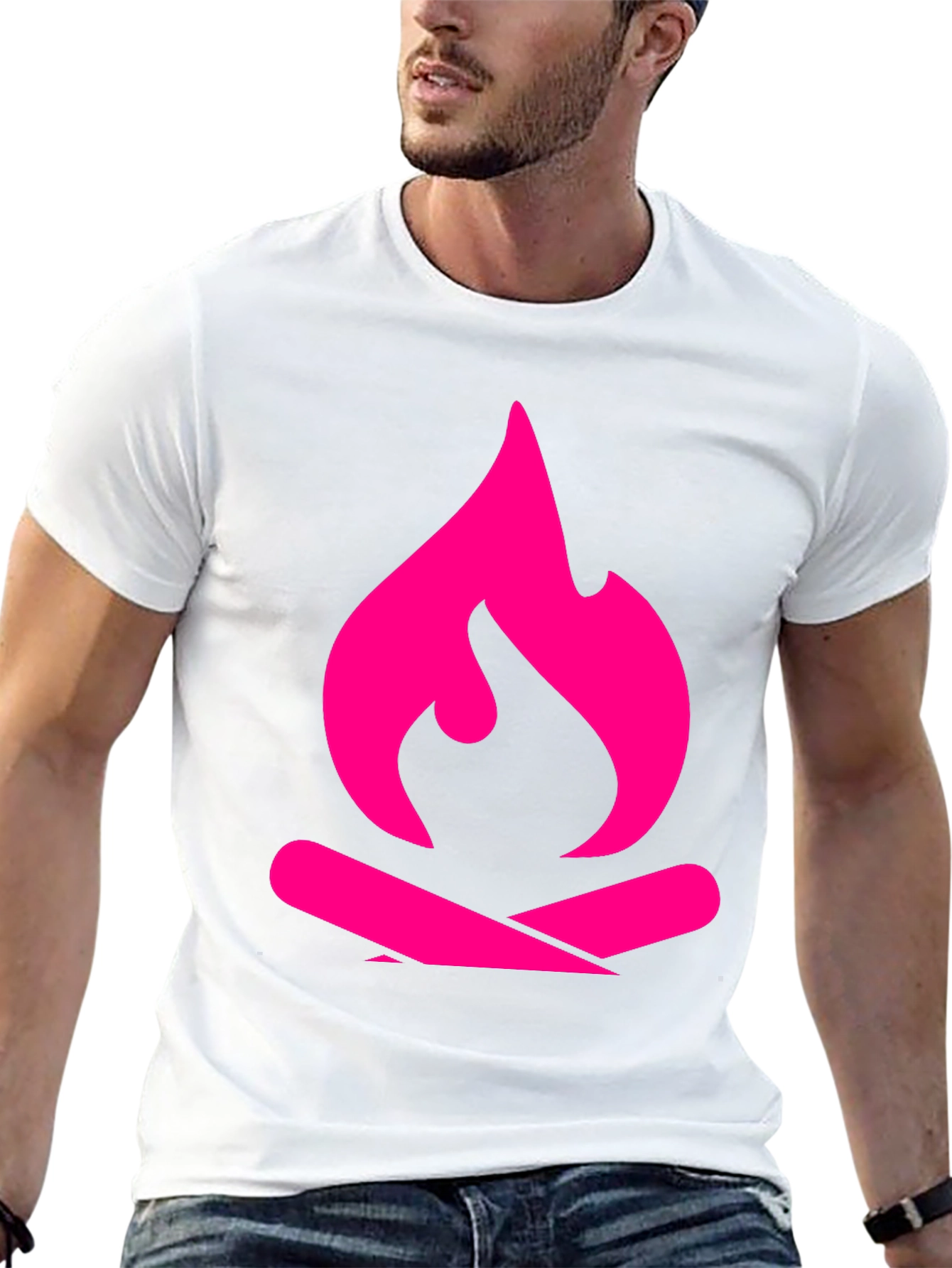 Campfire Graphic Tee - Black