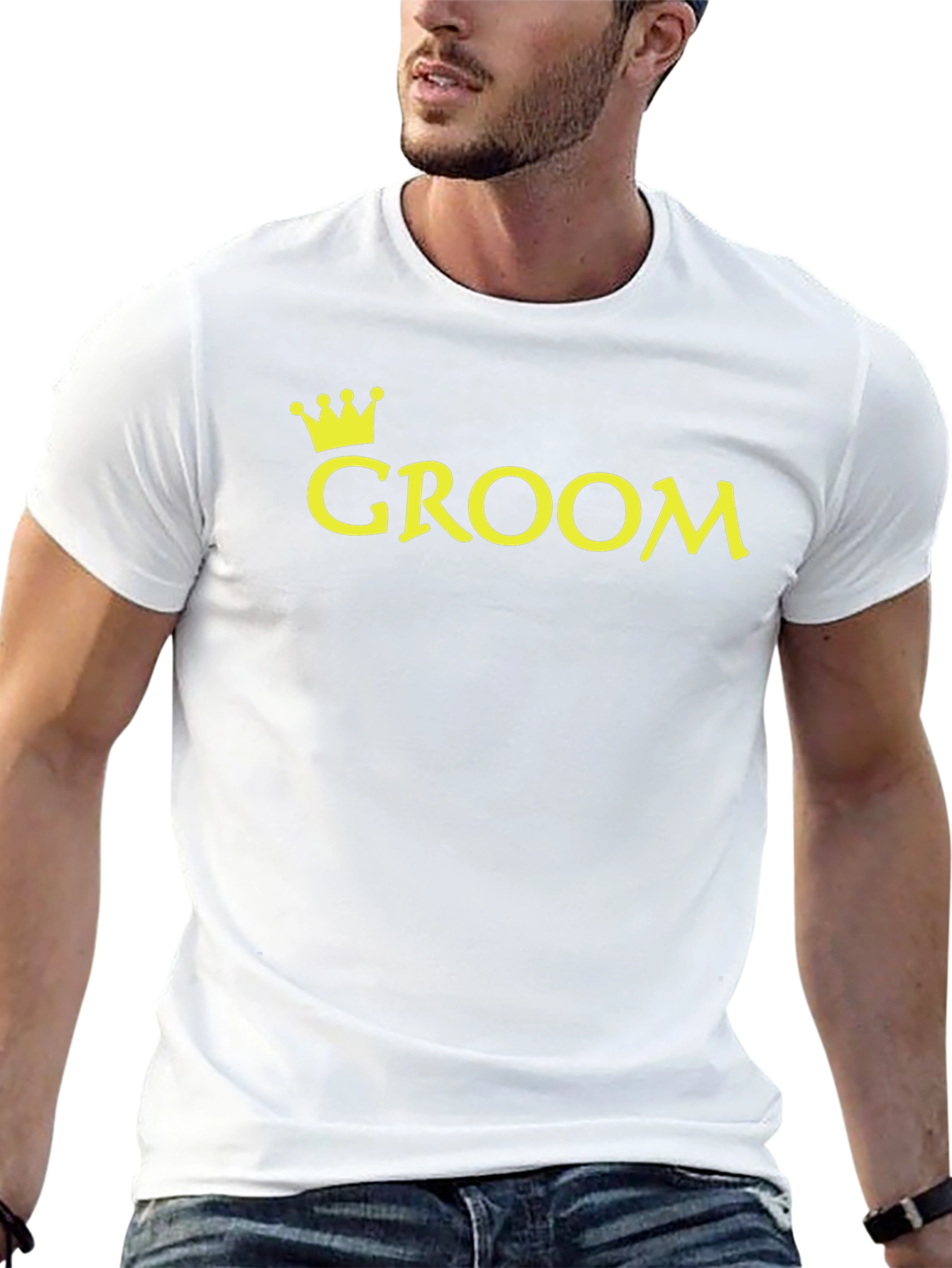 Groom T-Shirt - Stylish Wedding Party Apparel
