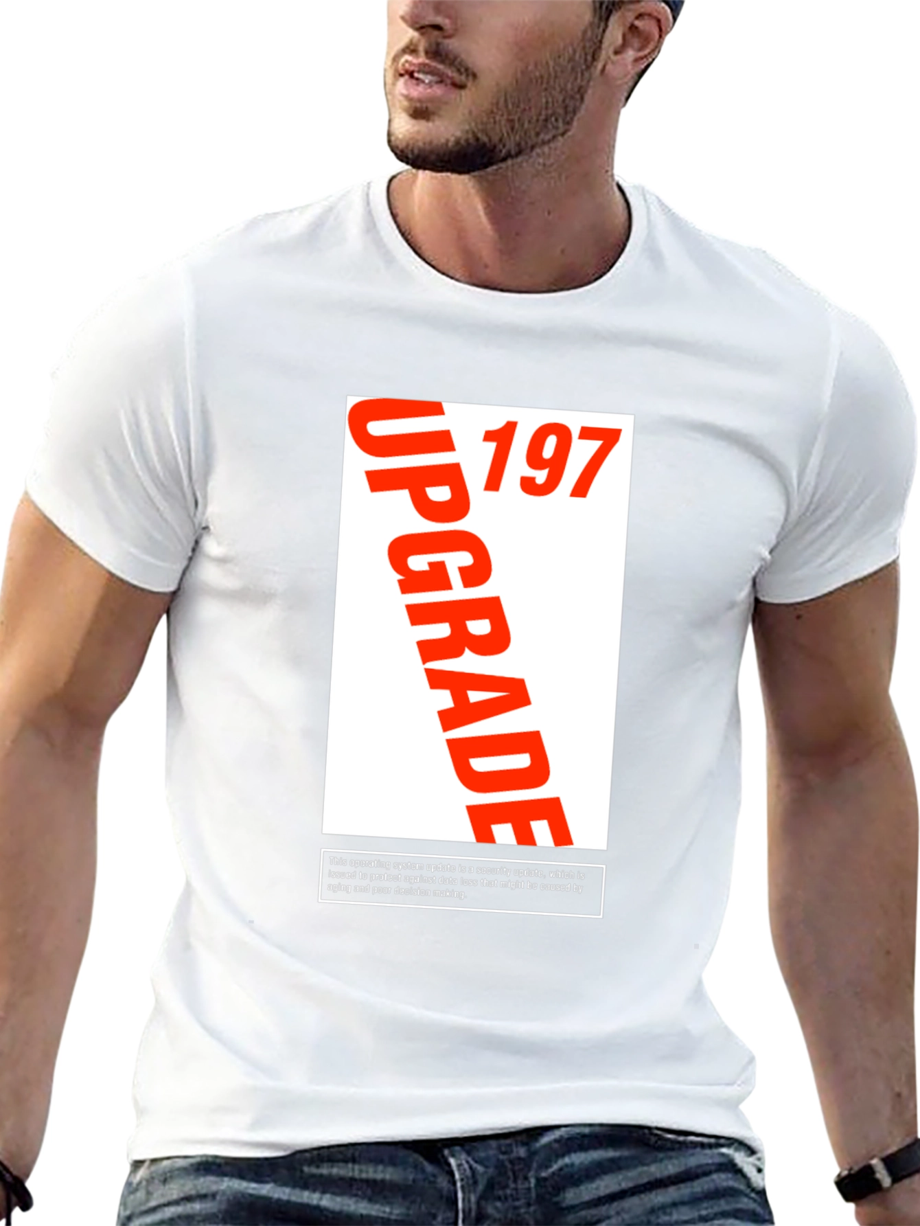 Upgrade 197 Graphic Tee - Security Update Design