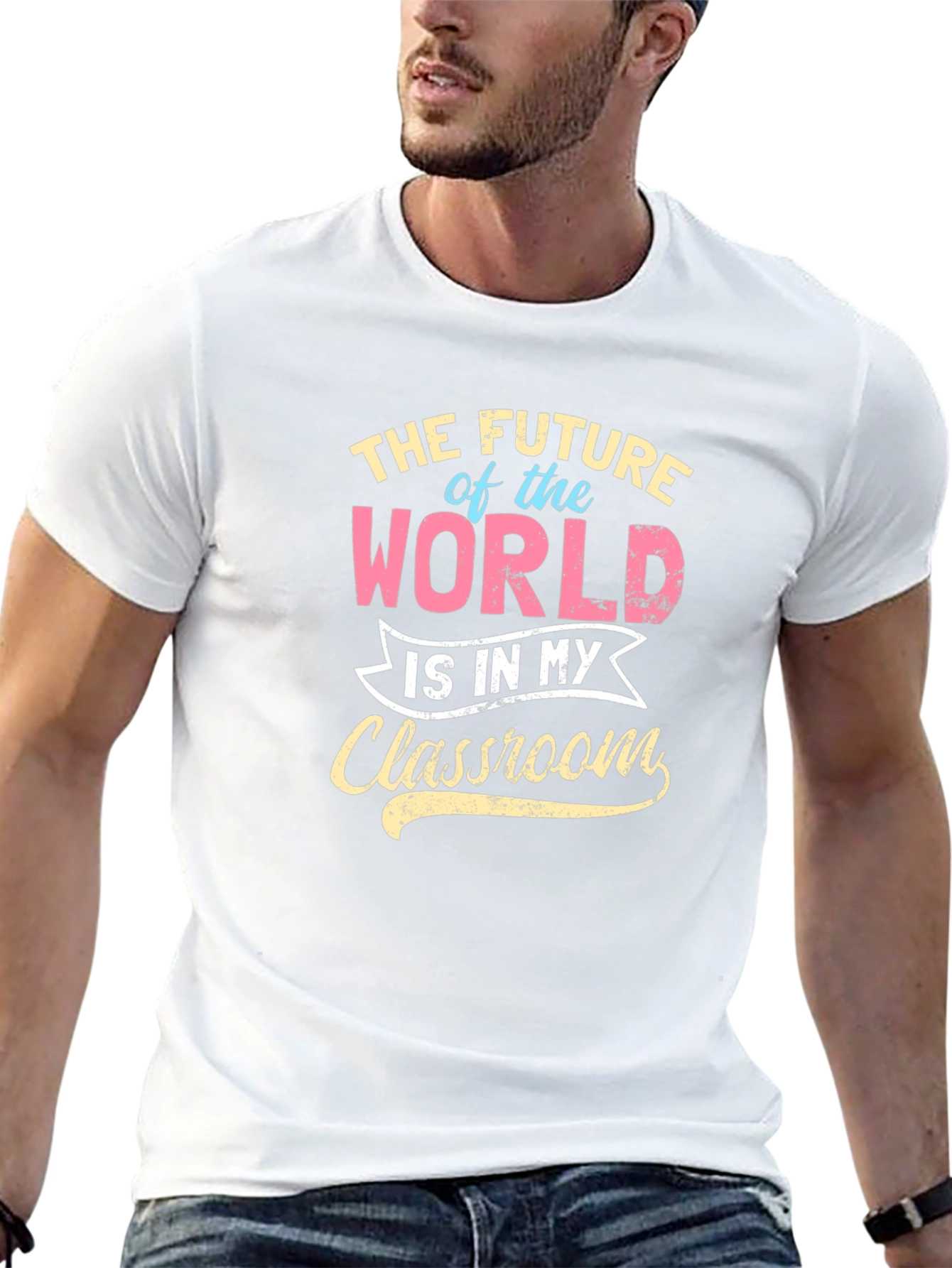 Future of the World Teacher Graphic Tee