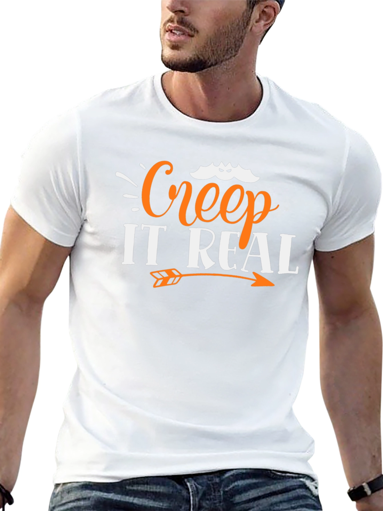 Creep It Real Halloween Graphic Tee