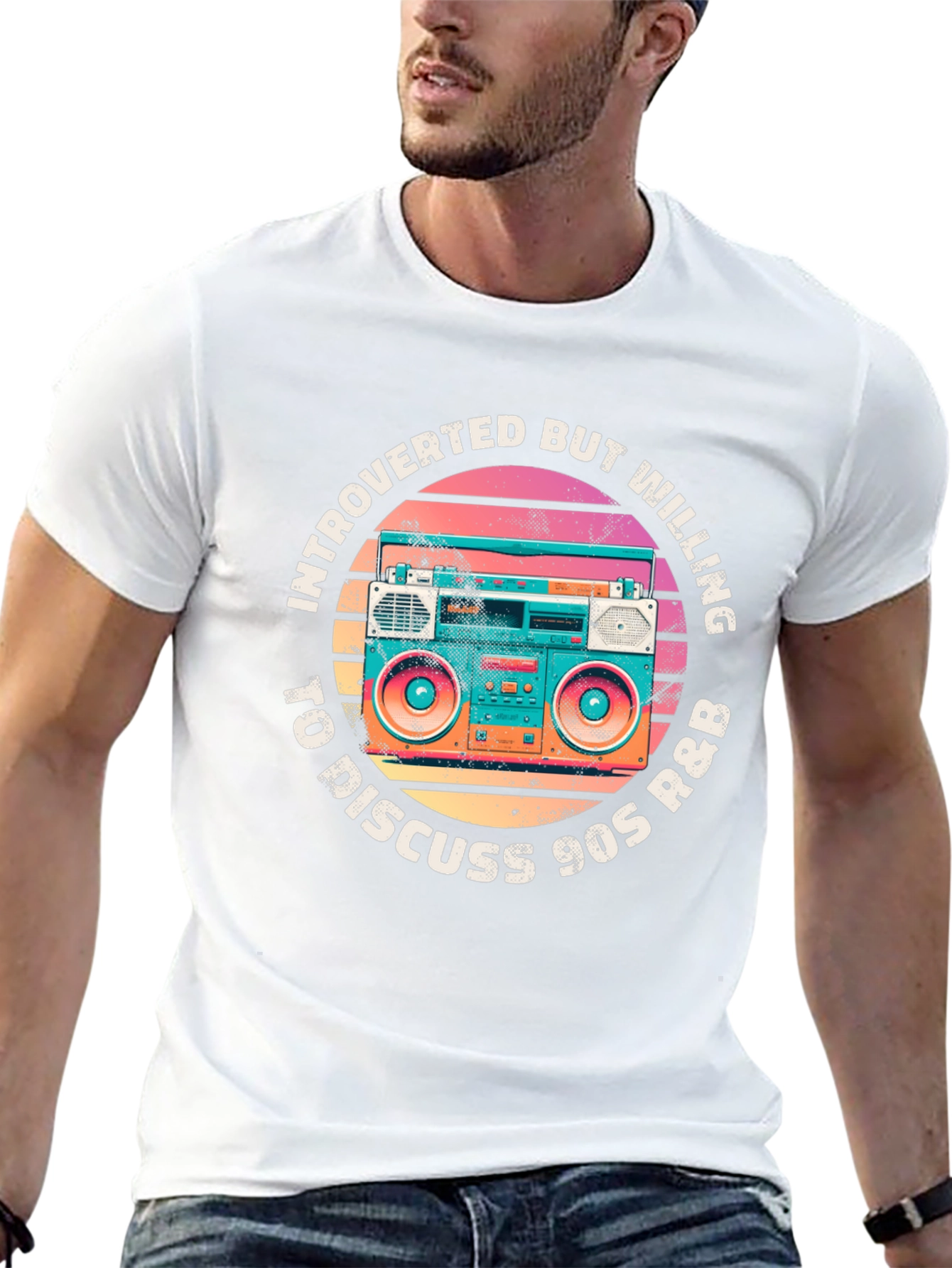 Introverted 90s R&B Music T-Shirt