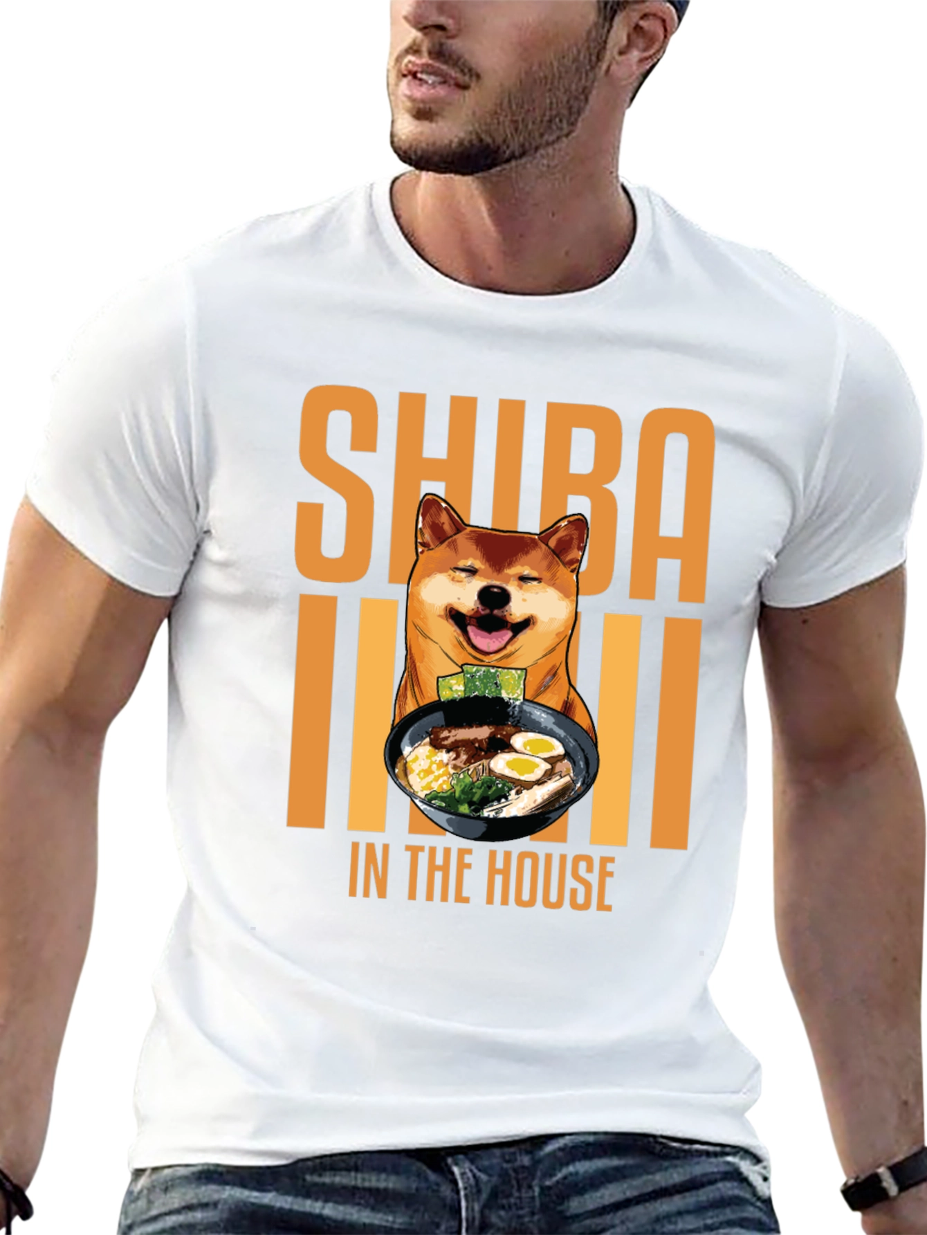 Shiba Inu Ramen T-Shirt