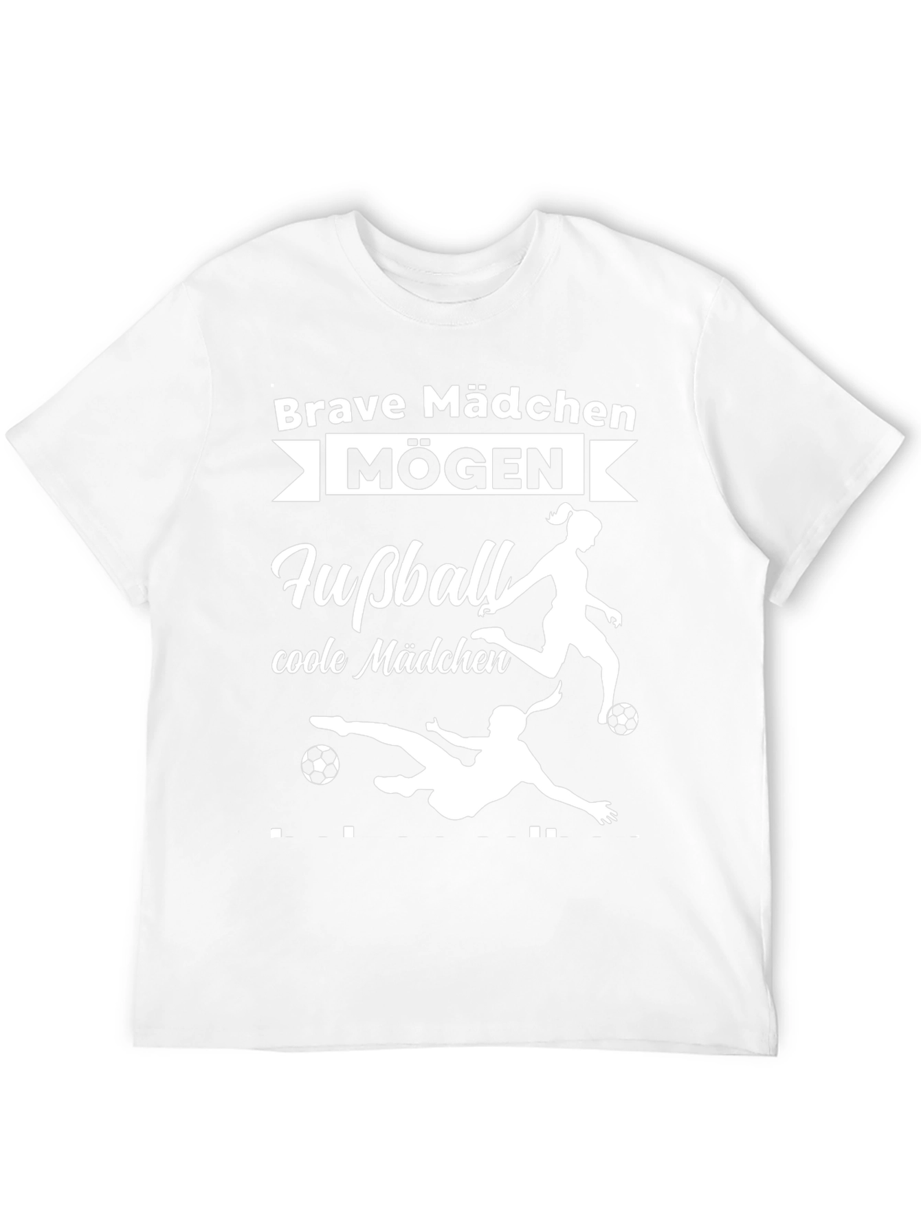 Brave Madchen Football T-Shirt