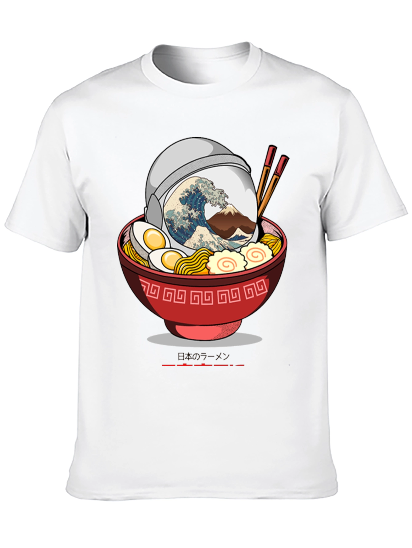 Astronaut Ramen Wave T-Shirt