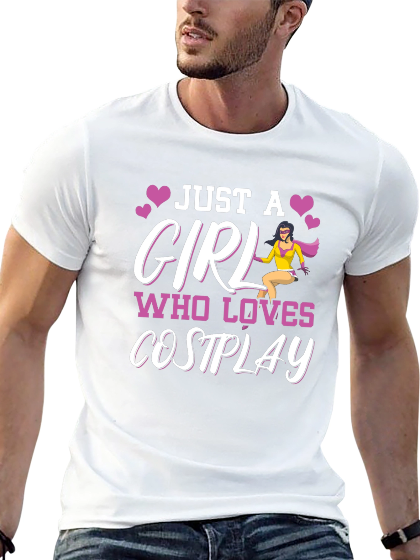Just a Girl Who Loves Cosplay T-Shirt