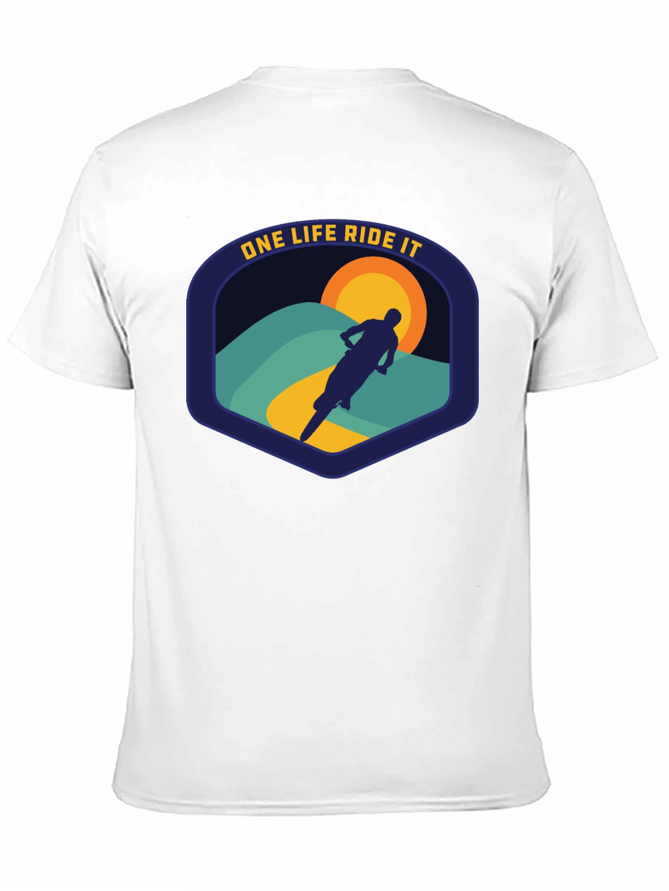One Life Ride It Mountain Biking T-Shirt
