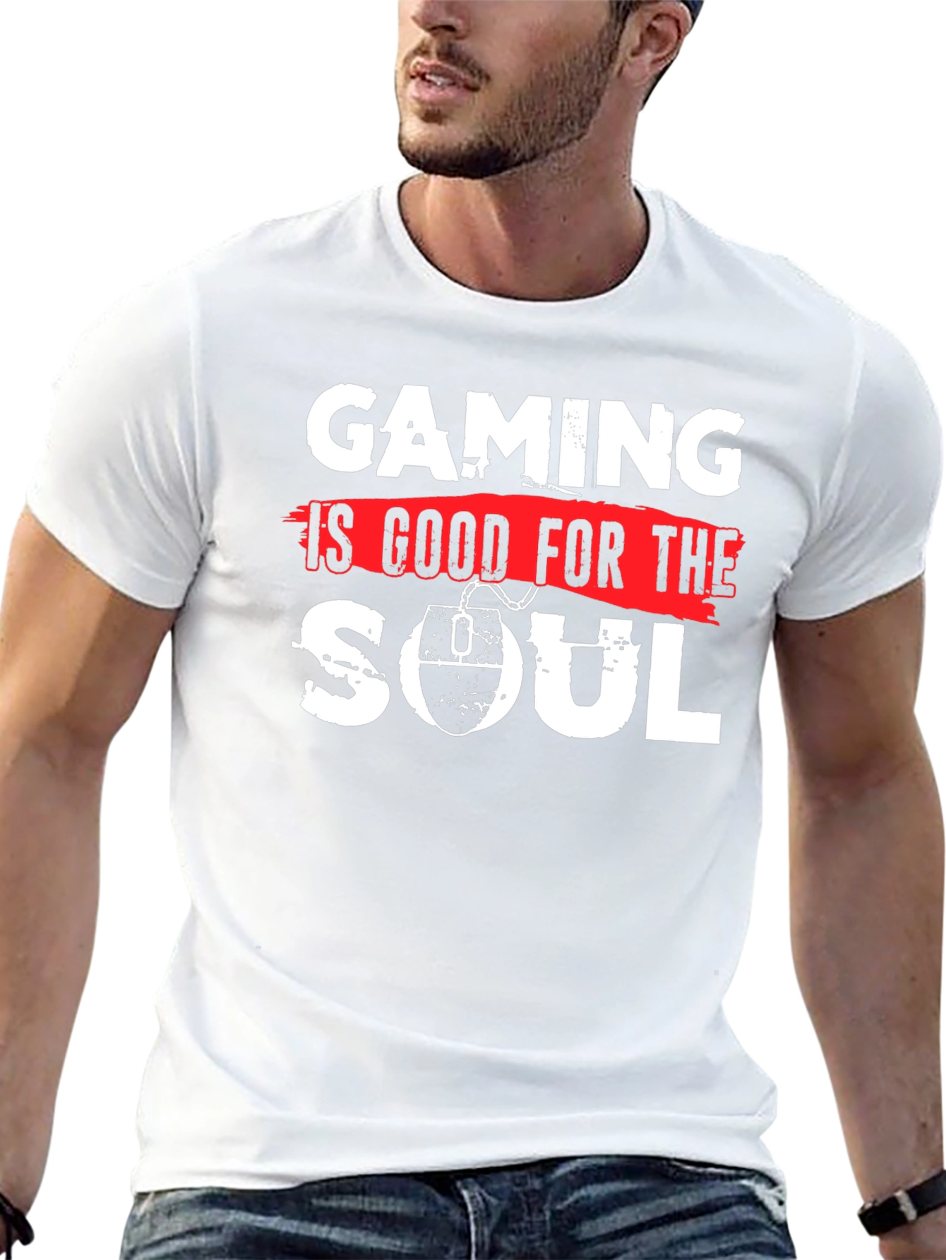 Gaming is Good for The Soul Black T-Shirt