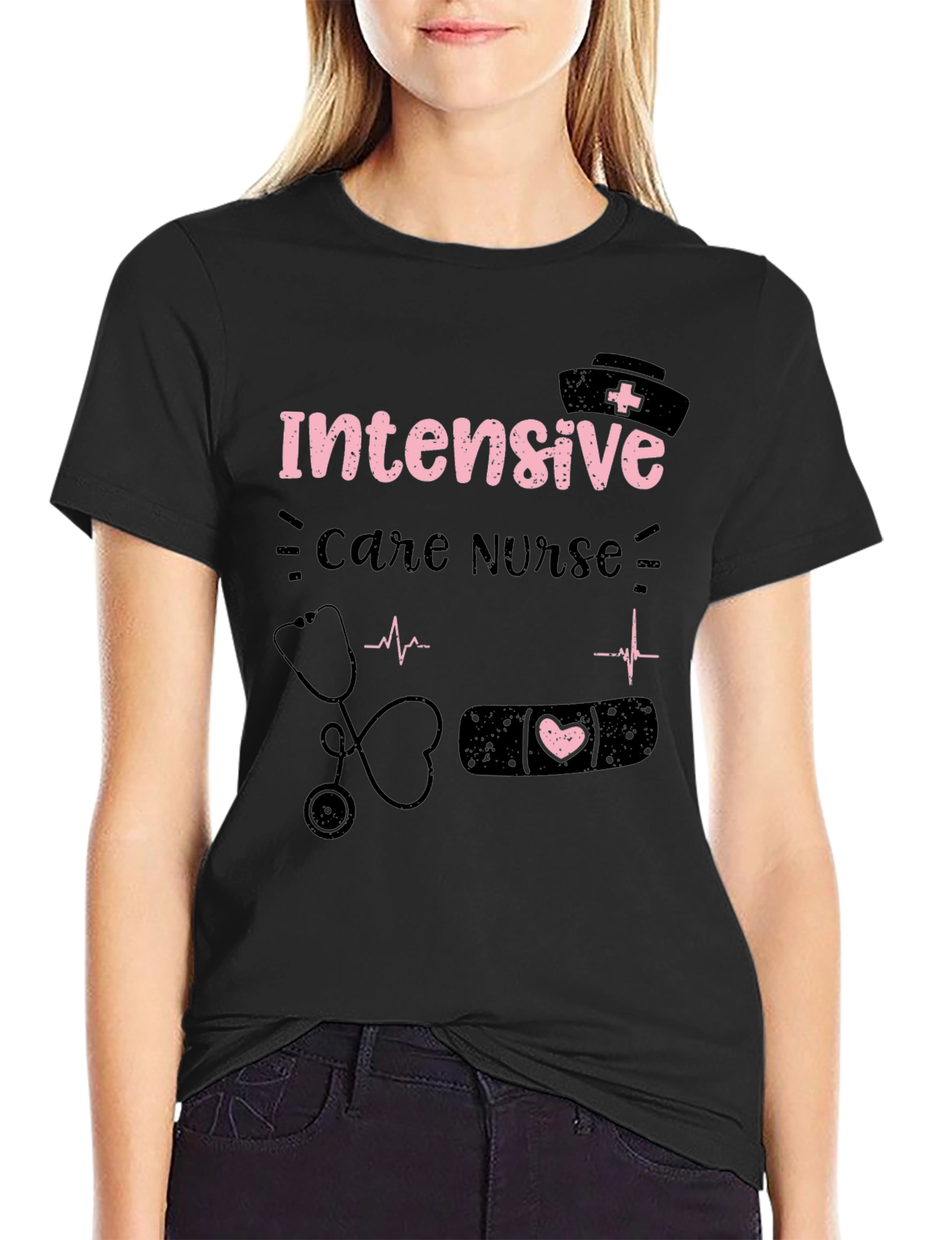 Intensive Care Nurse Graphic Tee