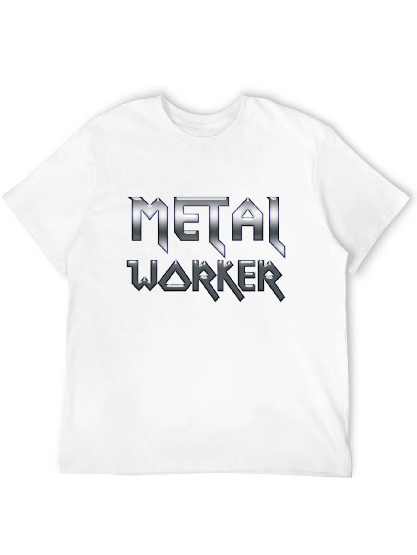 Metal Worker T-Shirt - Heavy Metal Style