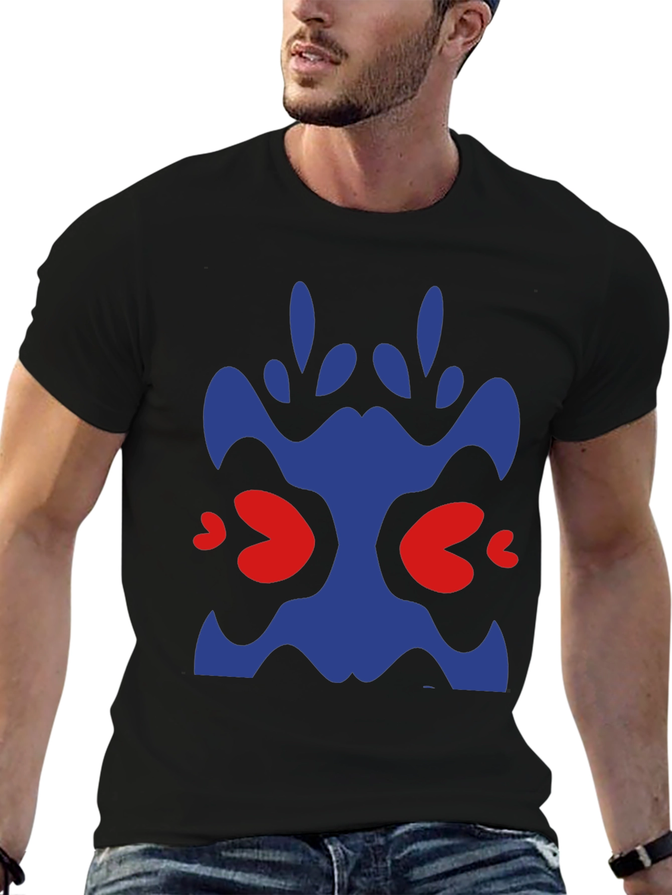 Abstract Graphic Tee - Bold & Unique Design