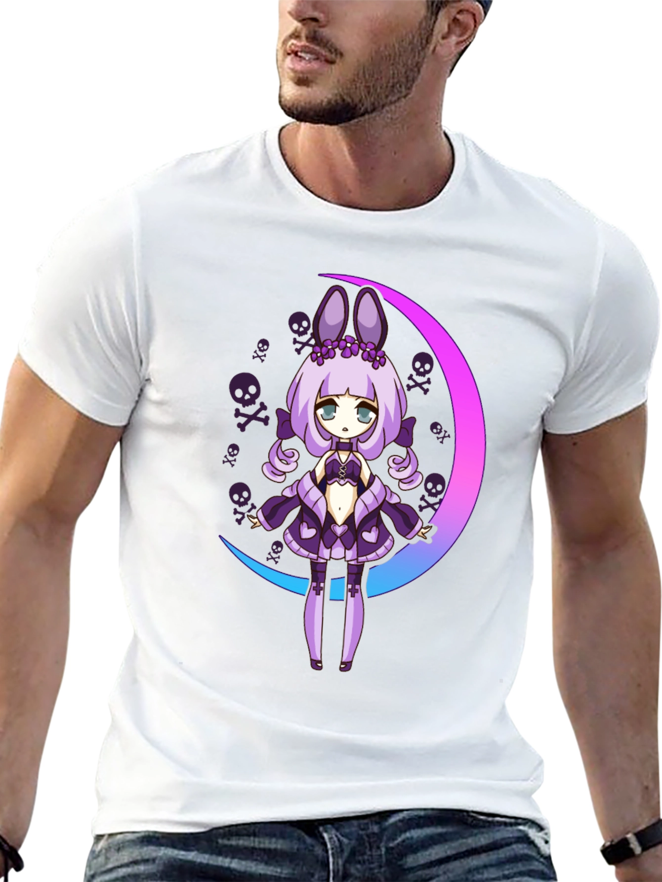 Gothic Anime Girl T-Shirt